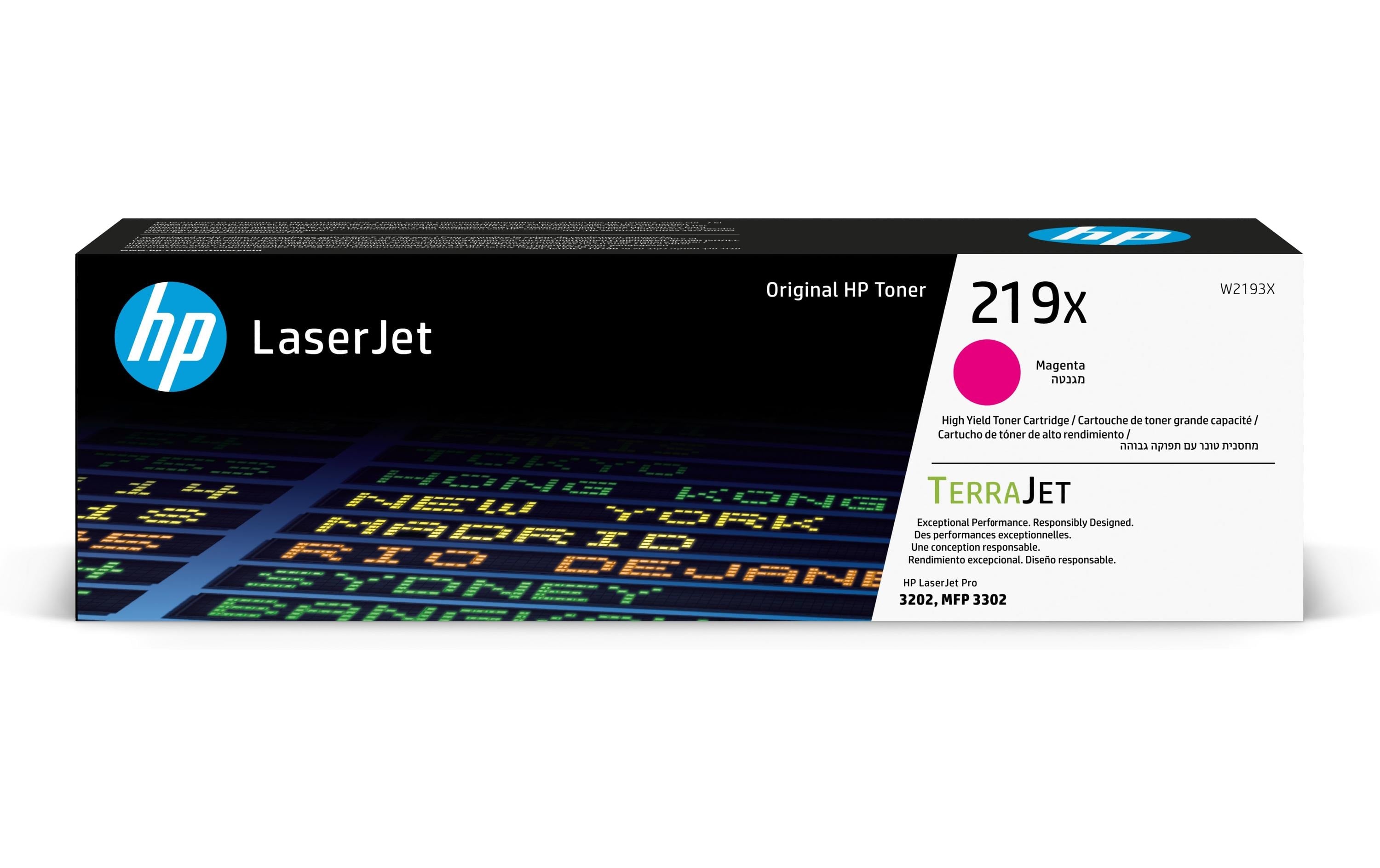 HP Toner 219X (W2193X) Magenta