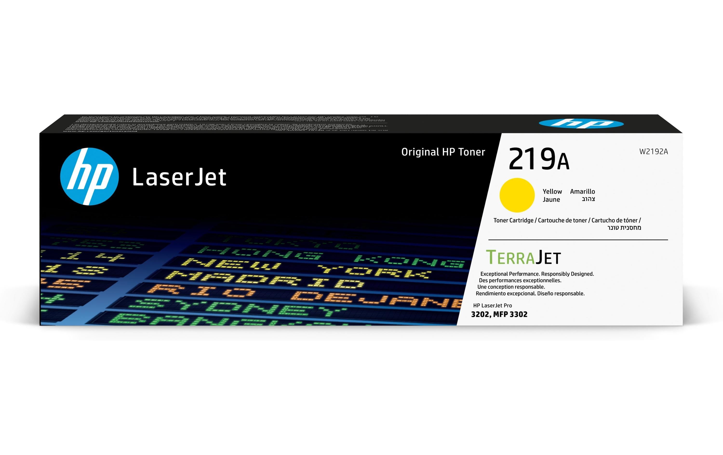 HP Toner 219A  (W2192A) Yellow