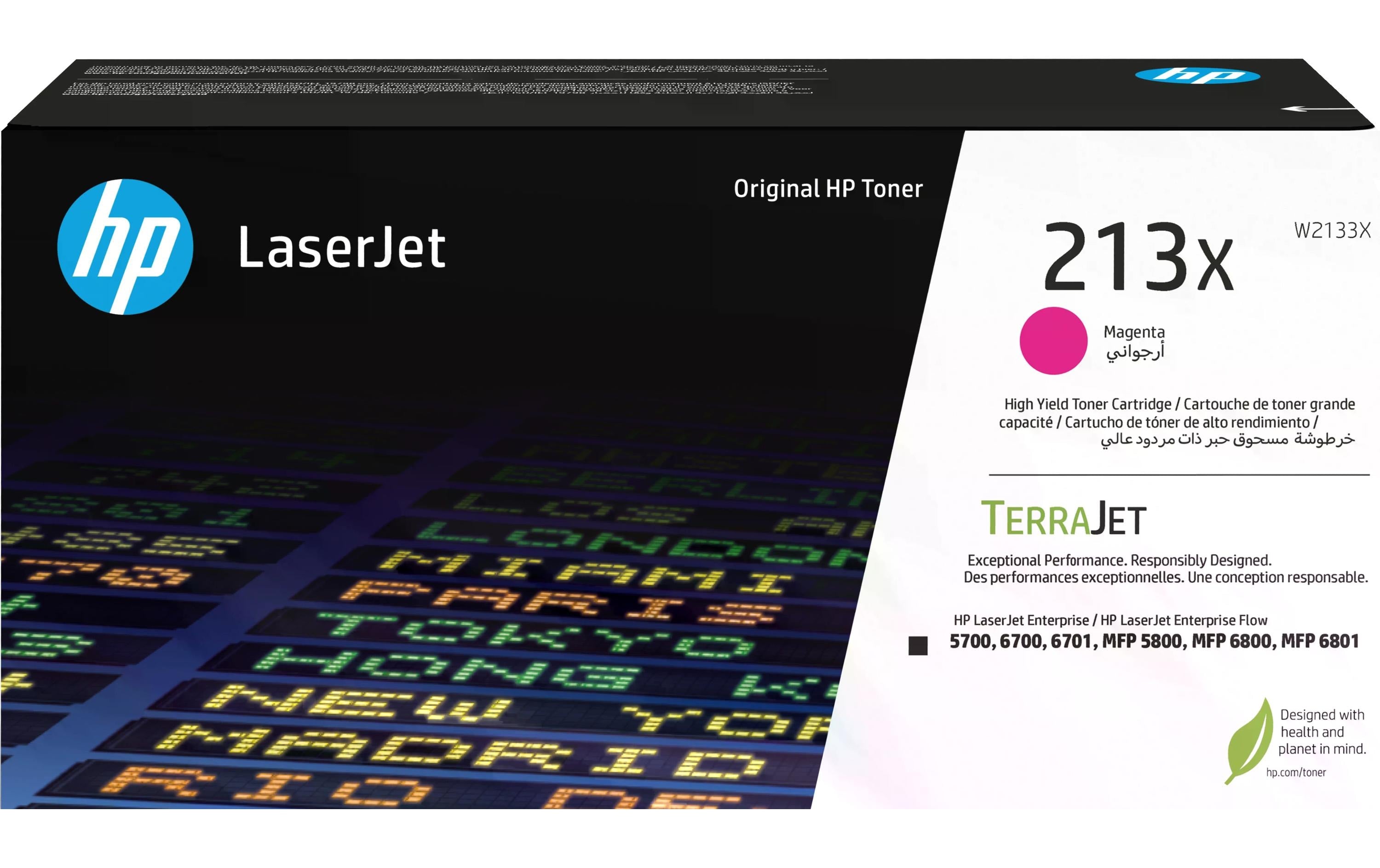 HP Toner 213X (W2133X) Magenta