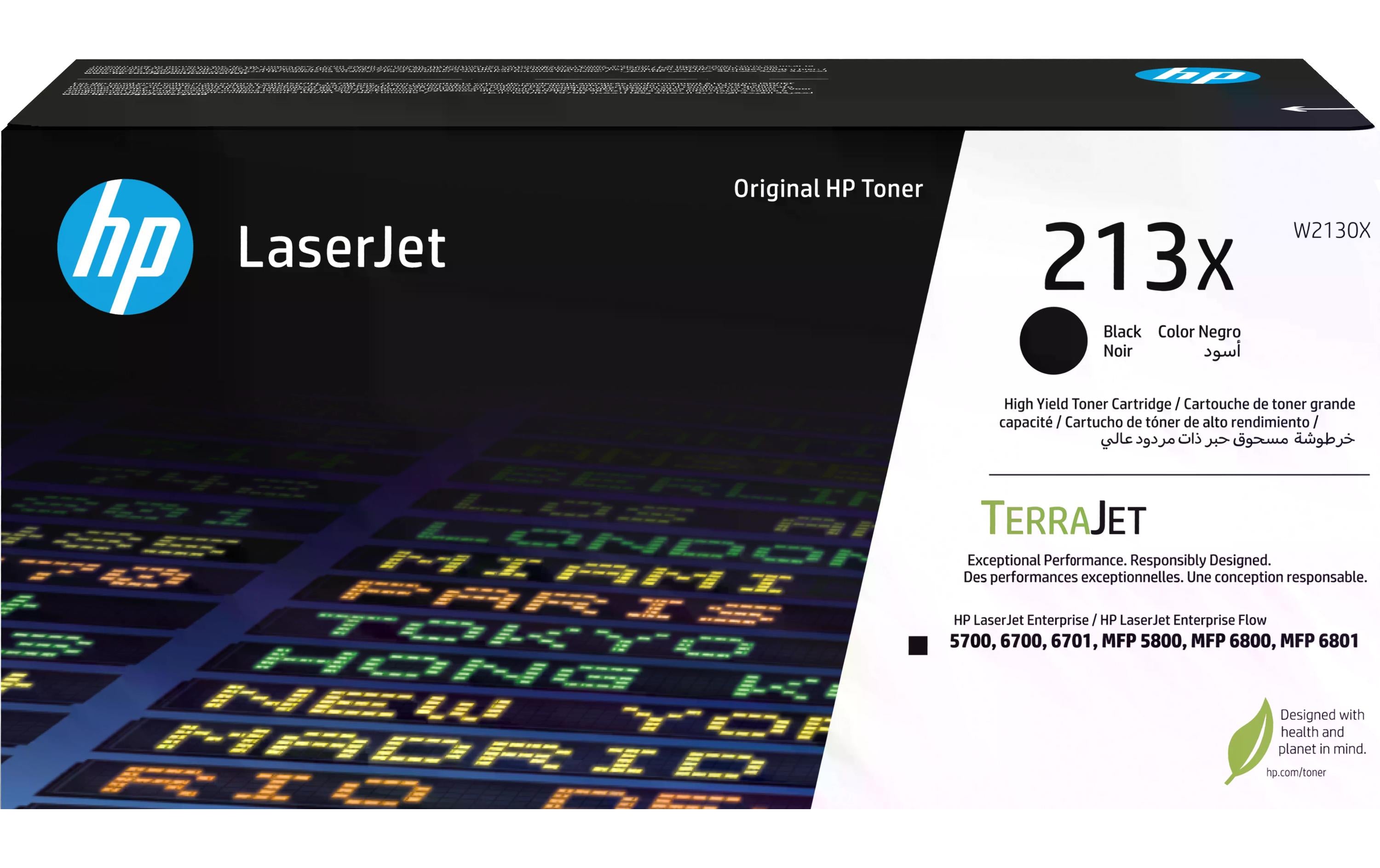 HP Toner 213X (W2130X) Black
