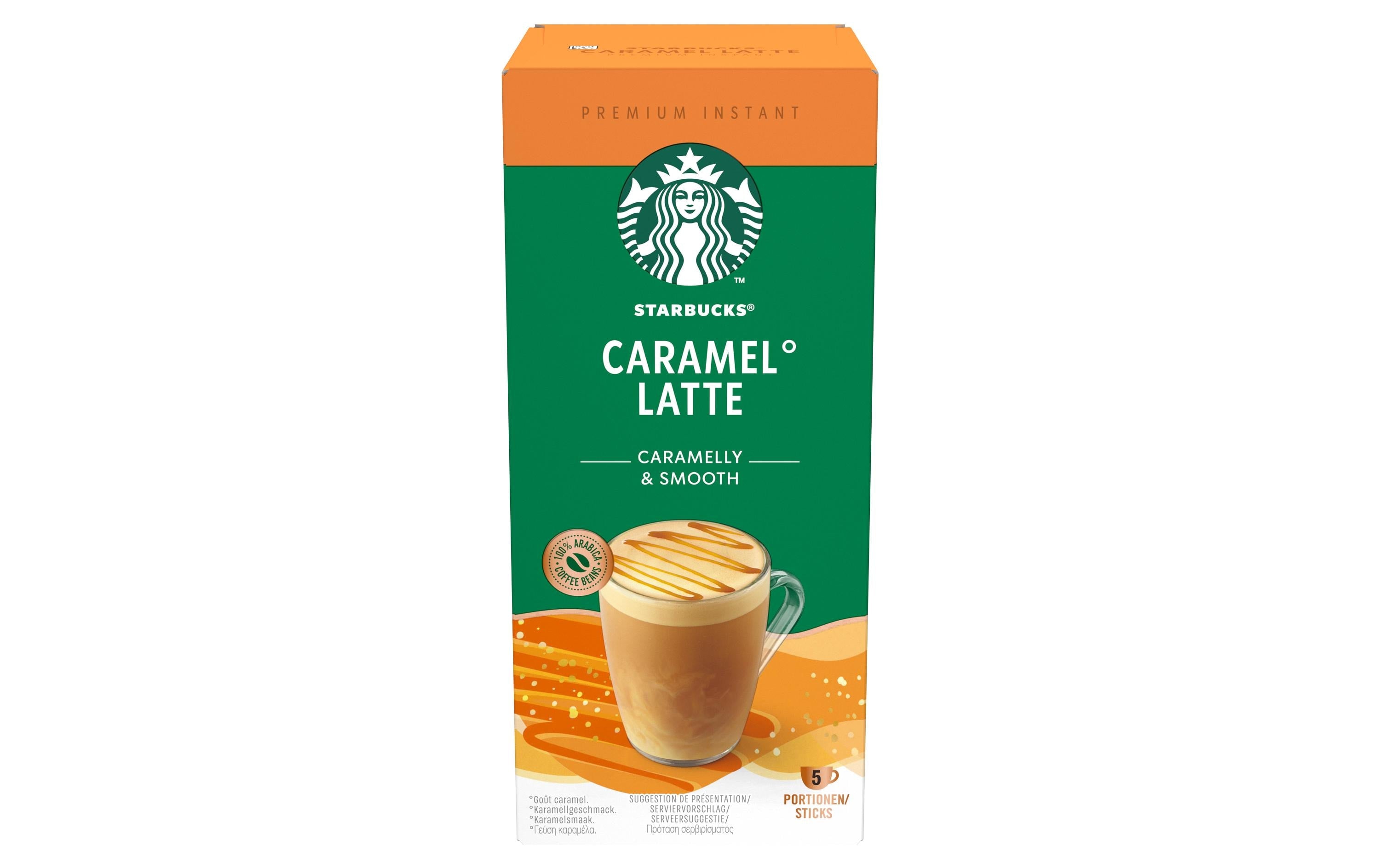 Starbucks Instant Kaffee Caramel Latte 5 Stück