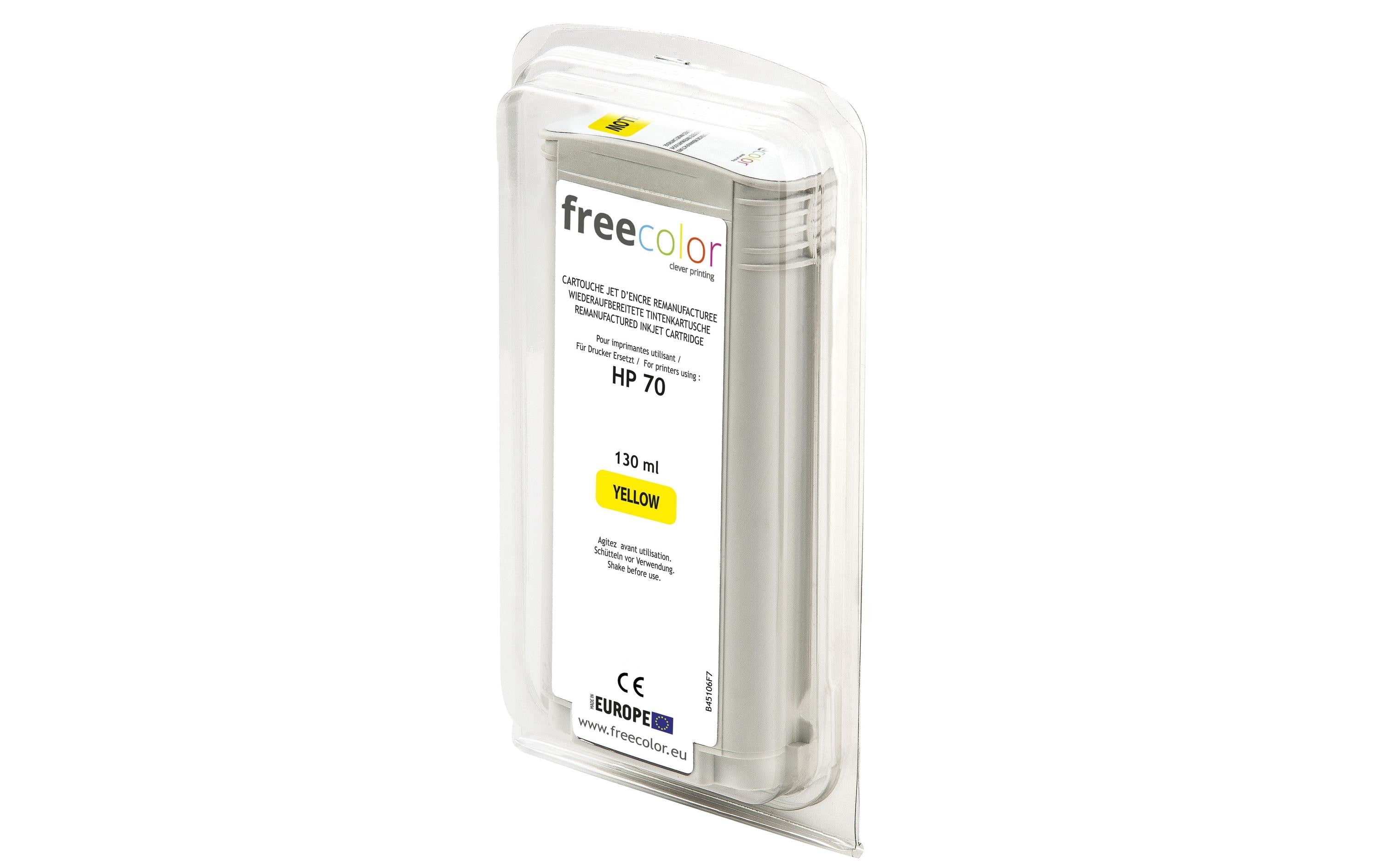 Freecolor Tinte HP 70 Yellow