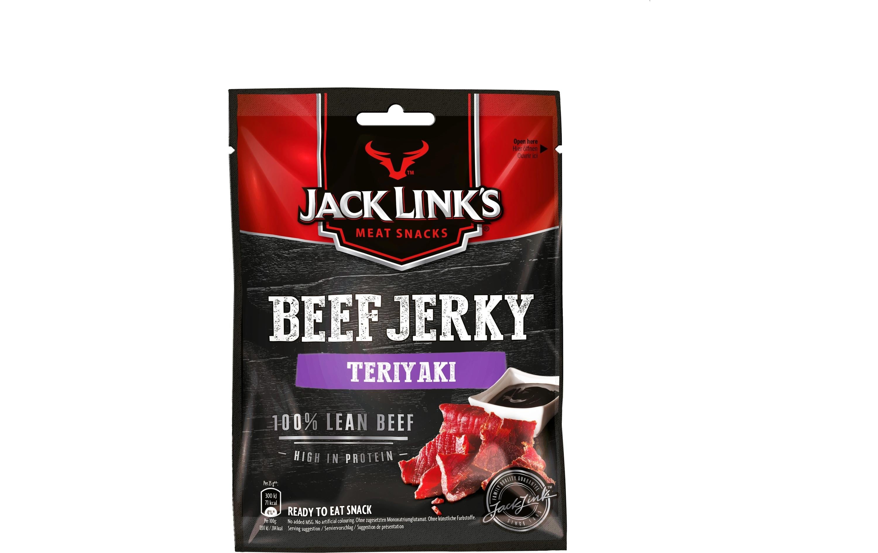 Jack Link's Fleischsnack Beef Jerky Teriyaki 25 g