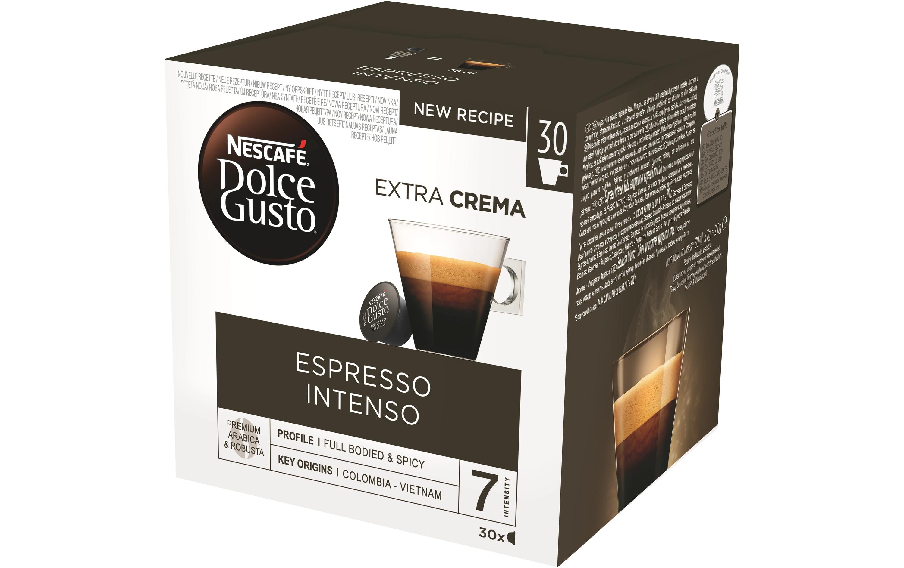 Nescafé Kaffeekapseln Dolce Gusto Espresso Intenso 30 Stück