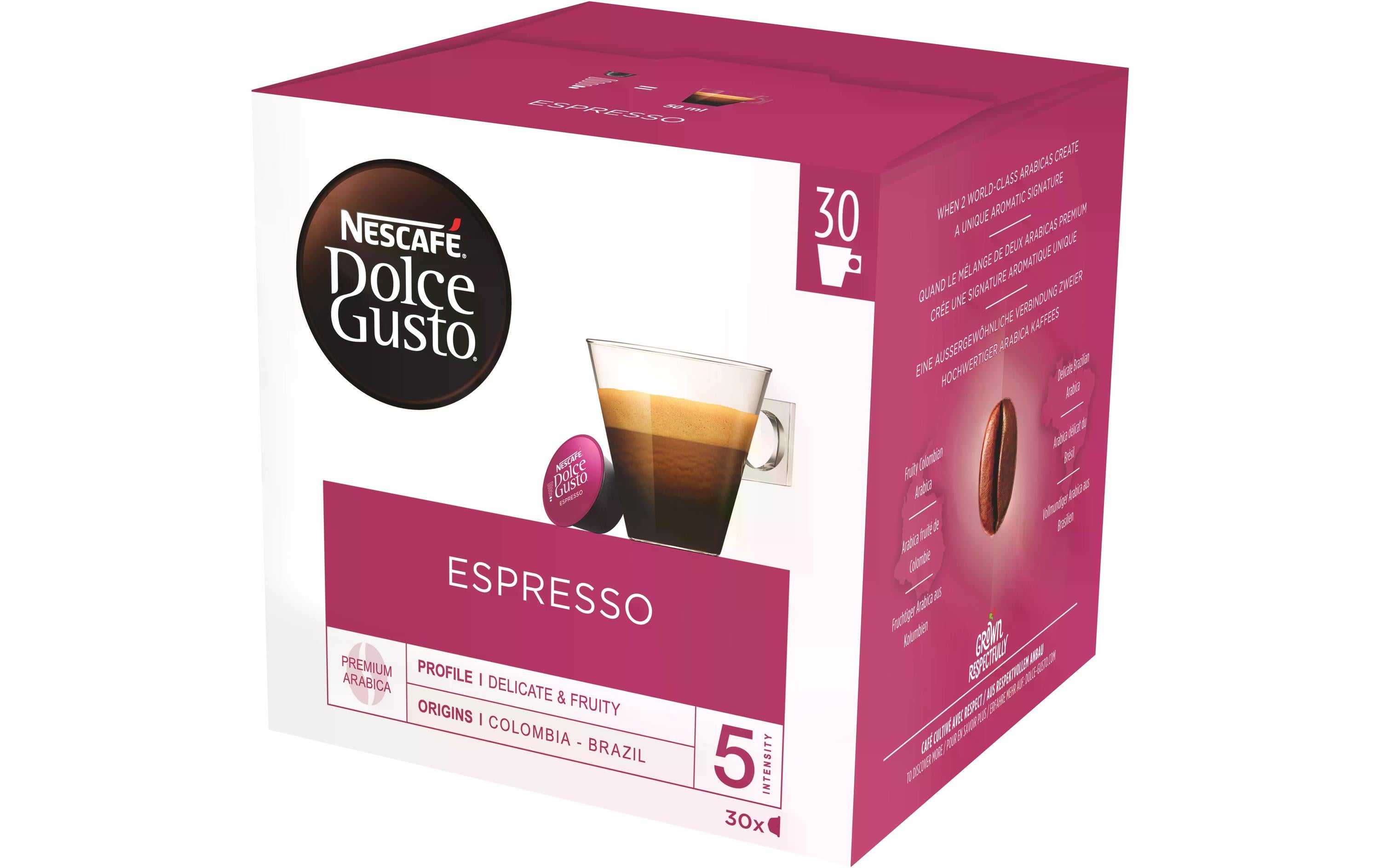Nescafé Kaffeekapseln Dolce Gusto Espresso 30 Stück