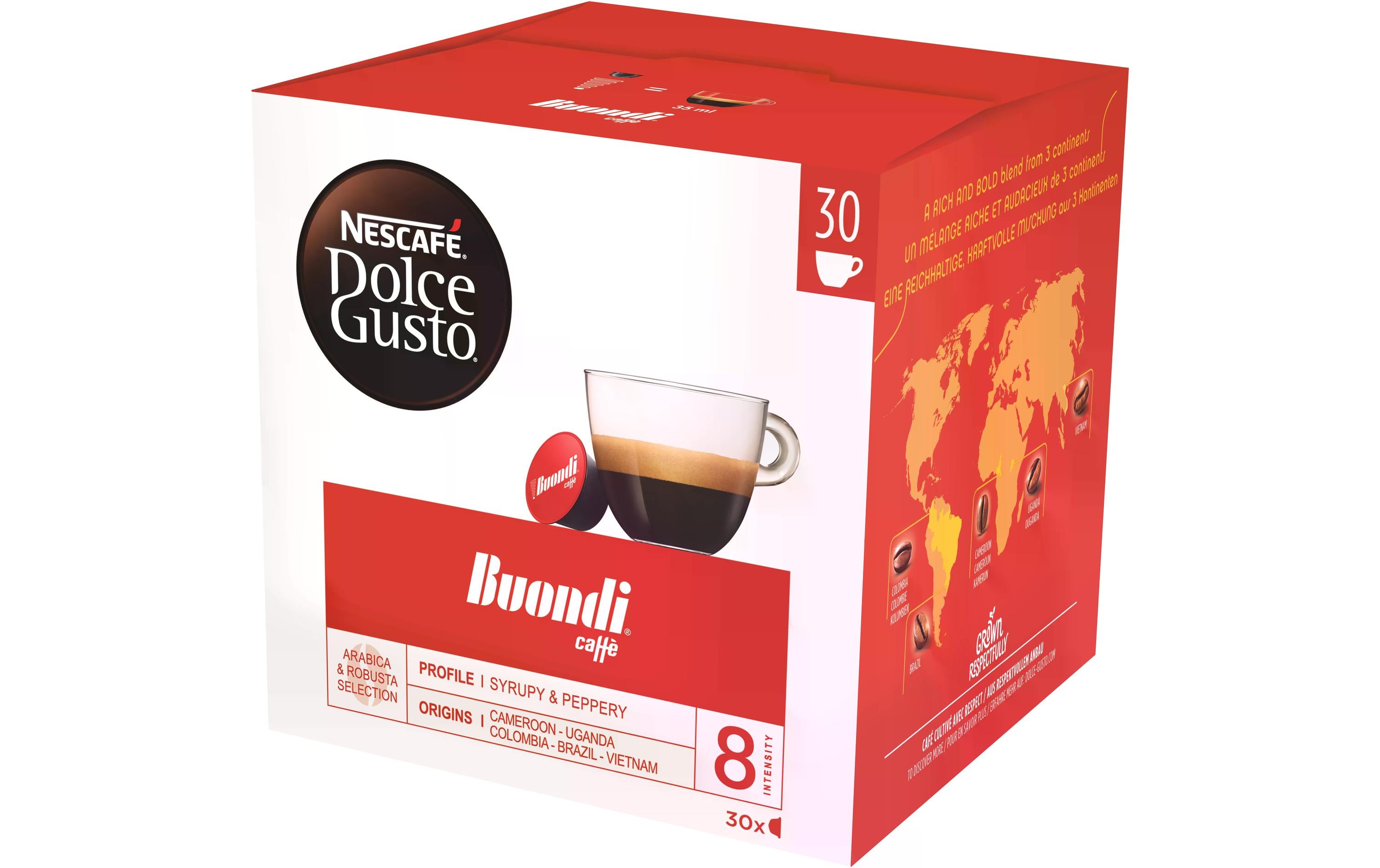 Nescafé Kaffeekapseln Dolce Gusto Buondi 30 Stück