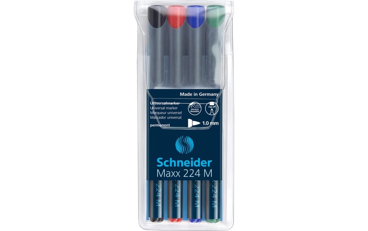 Schneider Permanent-Marker Universal-Marker Maxx 224 M permanent Set