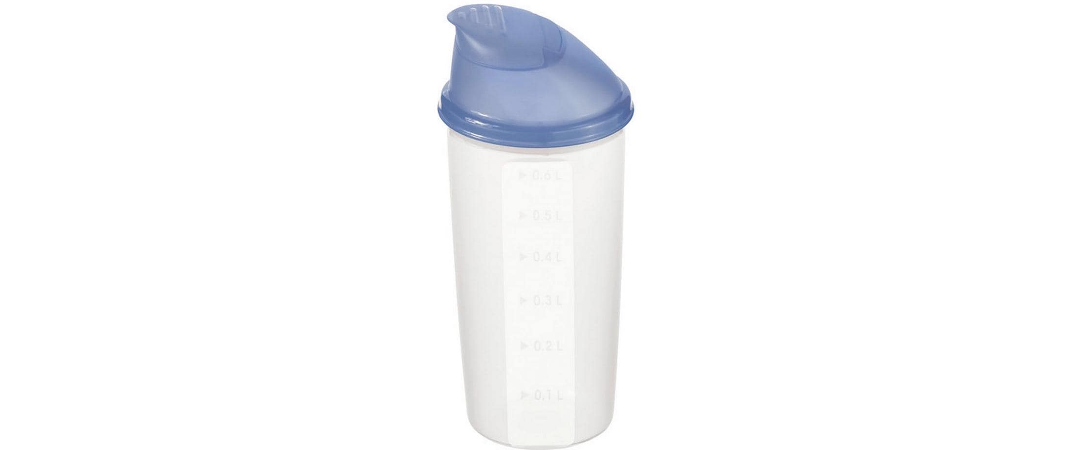Rotho Saucen Shaker Domino 0.6 l, Horizon Blau