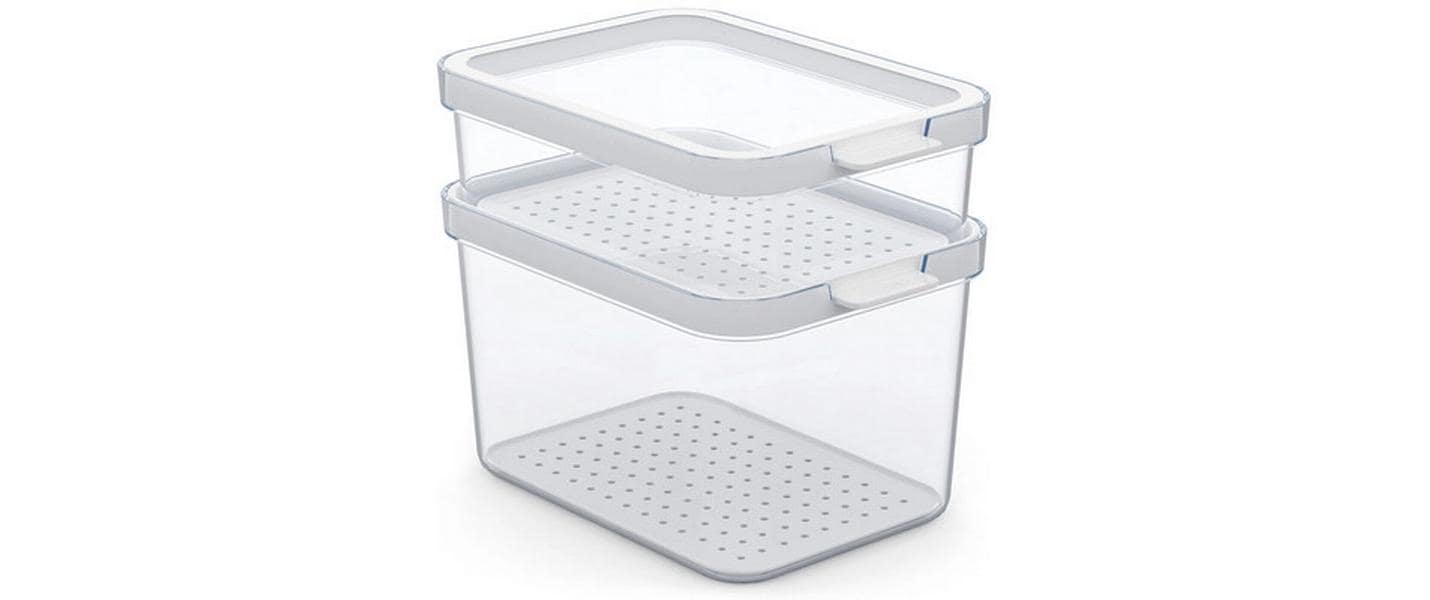 Rotho Kühlschrankorganizer Cauma 2-teilig