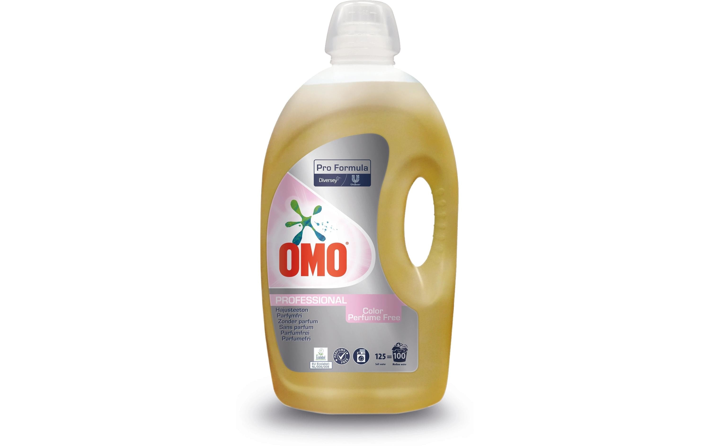 Diversey Pro Formula Flüssigwaschmittel Omo Color Perfume free 5 l