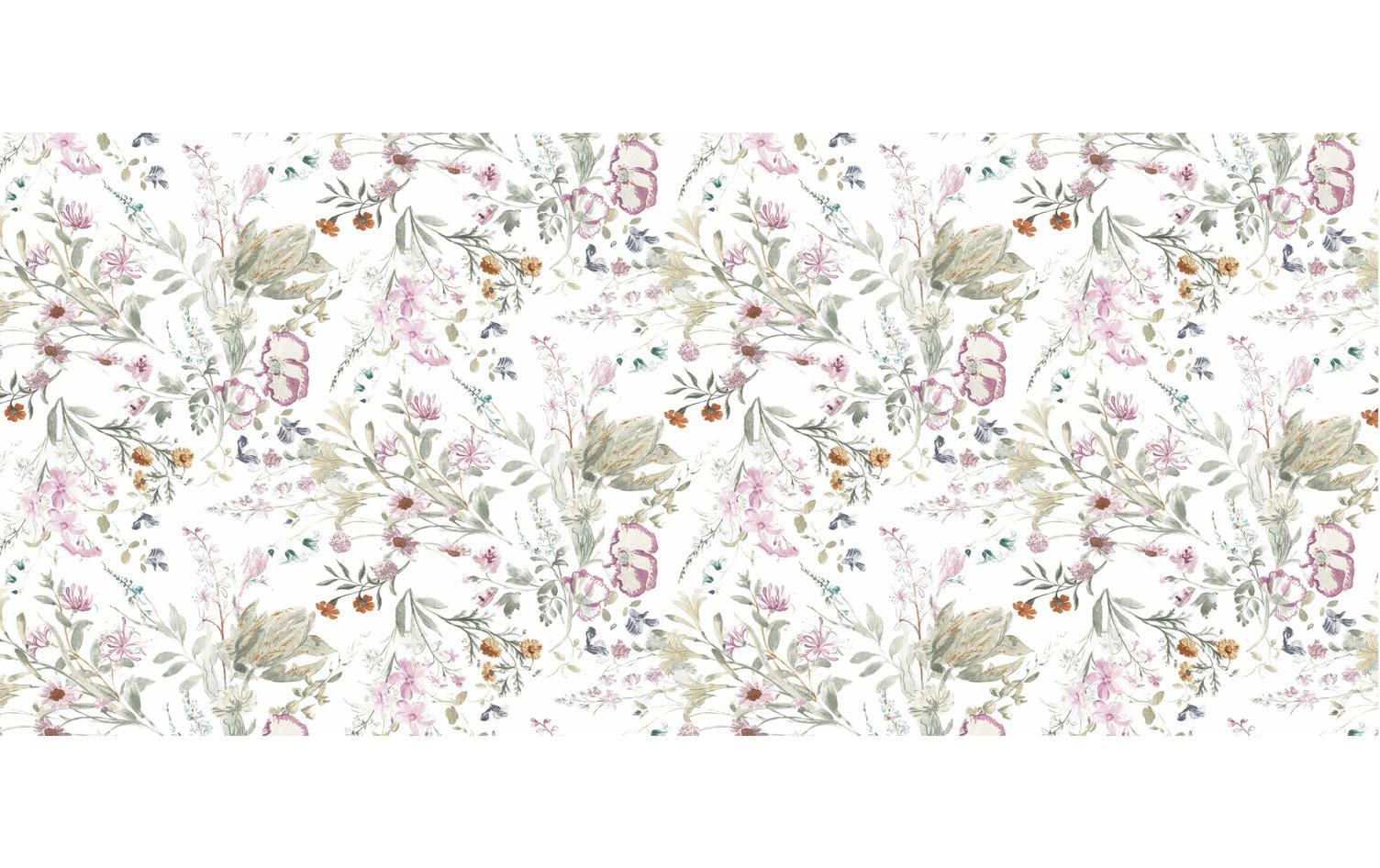 d-c-fix Tischdecke Whisper Flower 150 cm x 2.2 m, Mehrfarbig