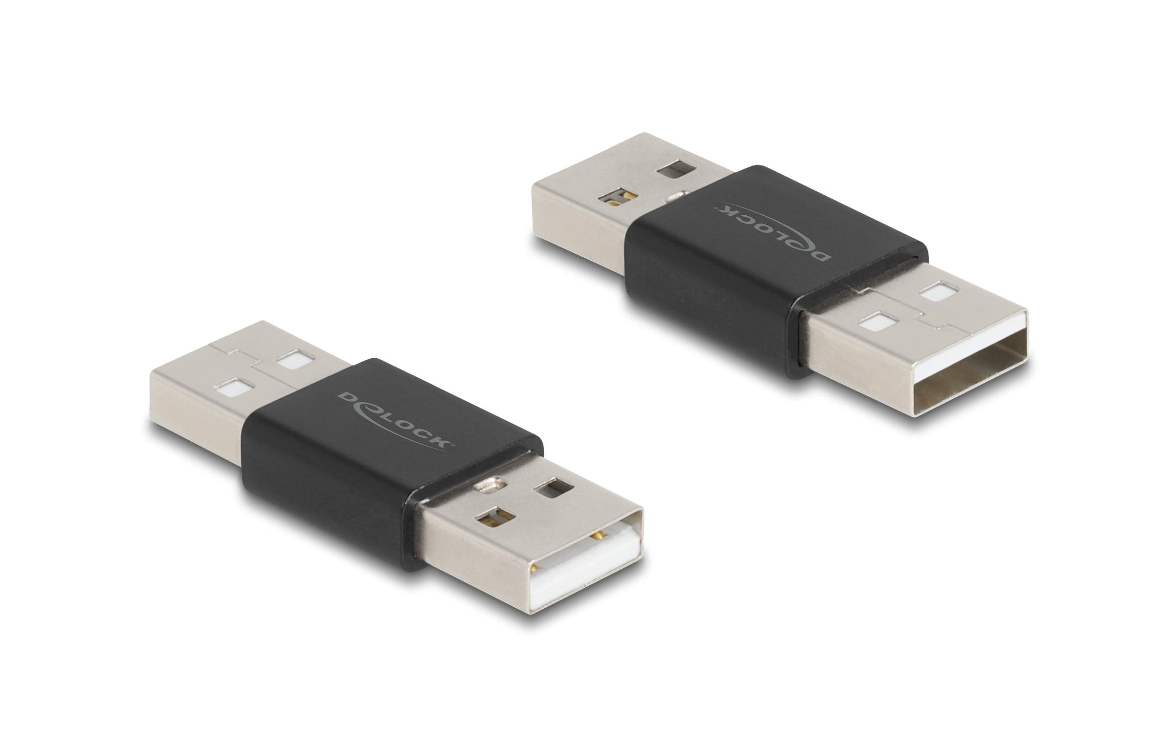 Delock USB-Adapter Gender Changer USB-A Stecker - USB-A Stecker