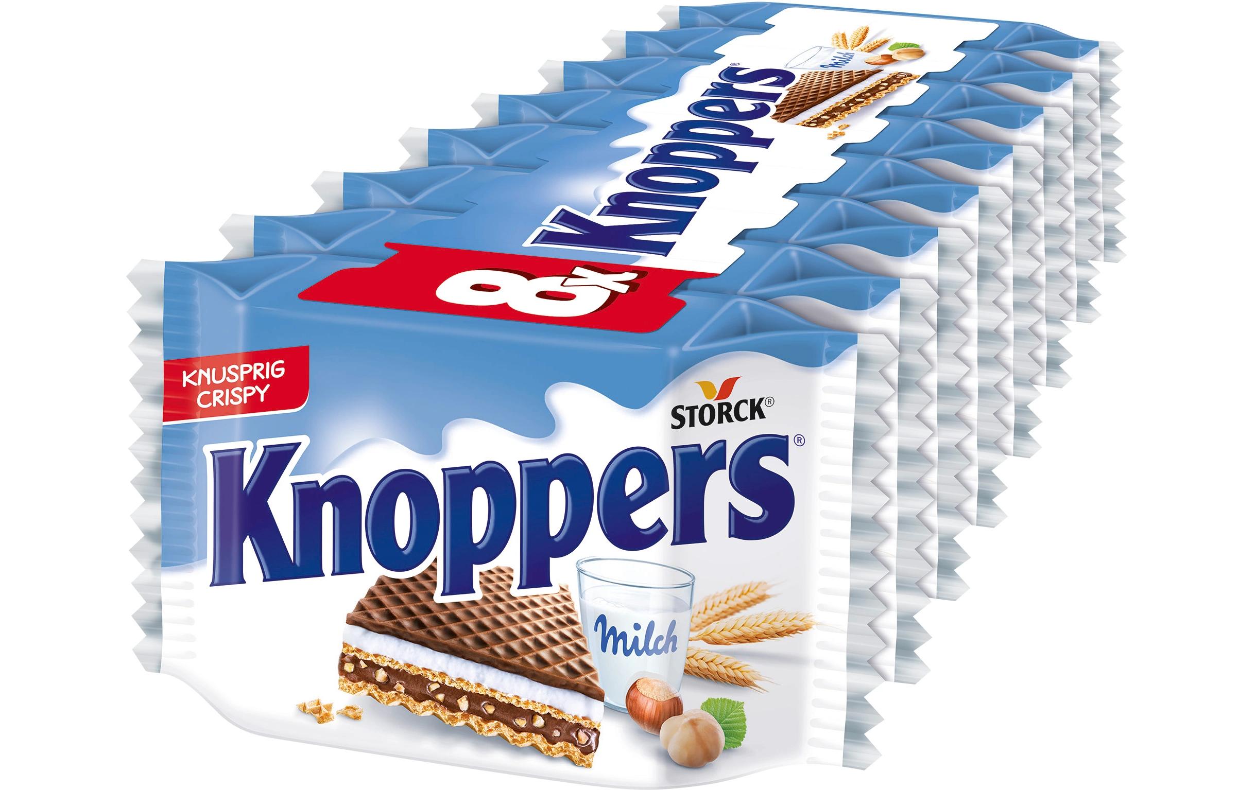 Storck Knoppers  Waffeln 8 x 25 g