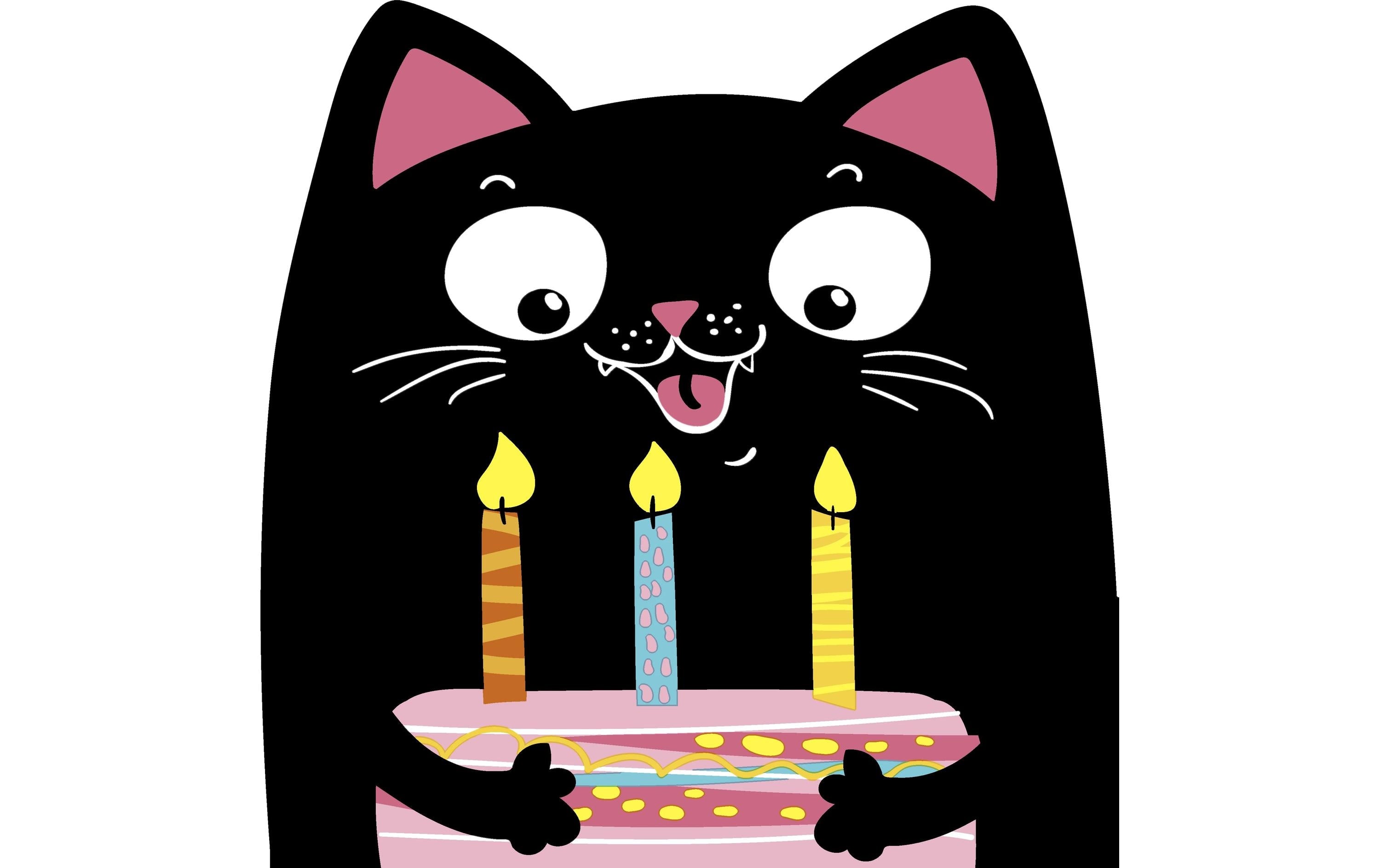 Paper + Design Papierservietten Party Cat 33 cm x 33 cm, 12 Stück
