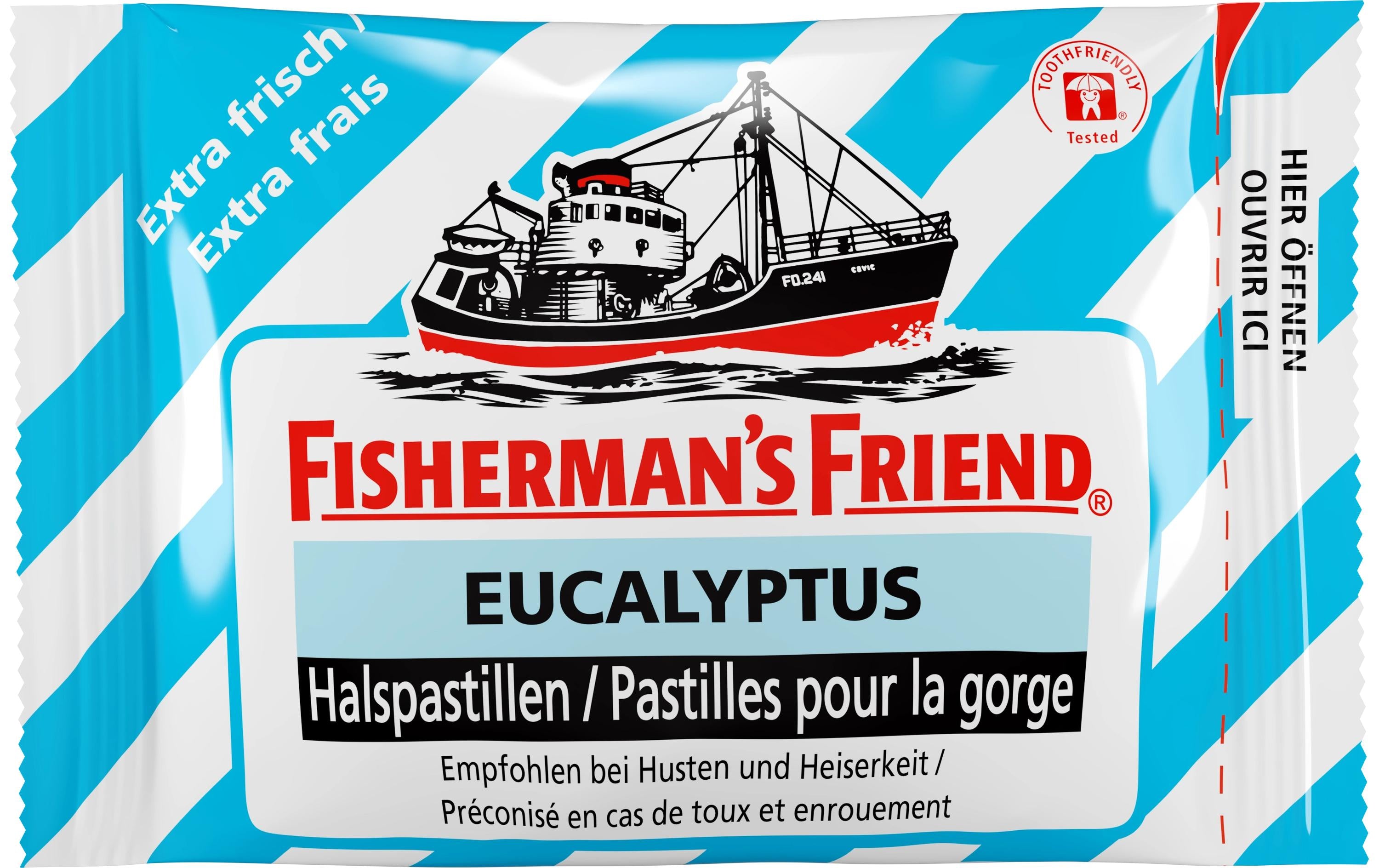 Fisherman's Bonbons Eucalyptus-Menthol 25 g