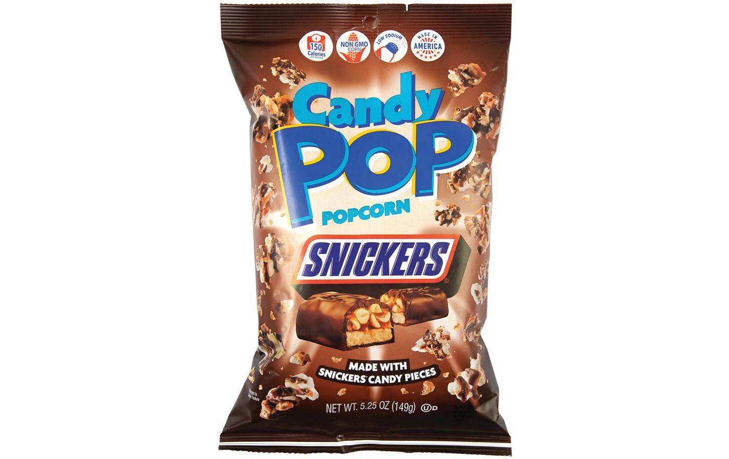 Candy Popcorn Popcorn USA Snickers Candy Pop 149 g