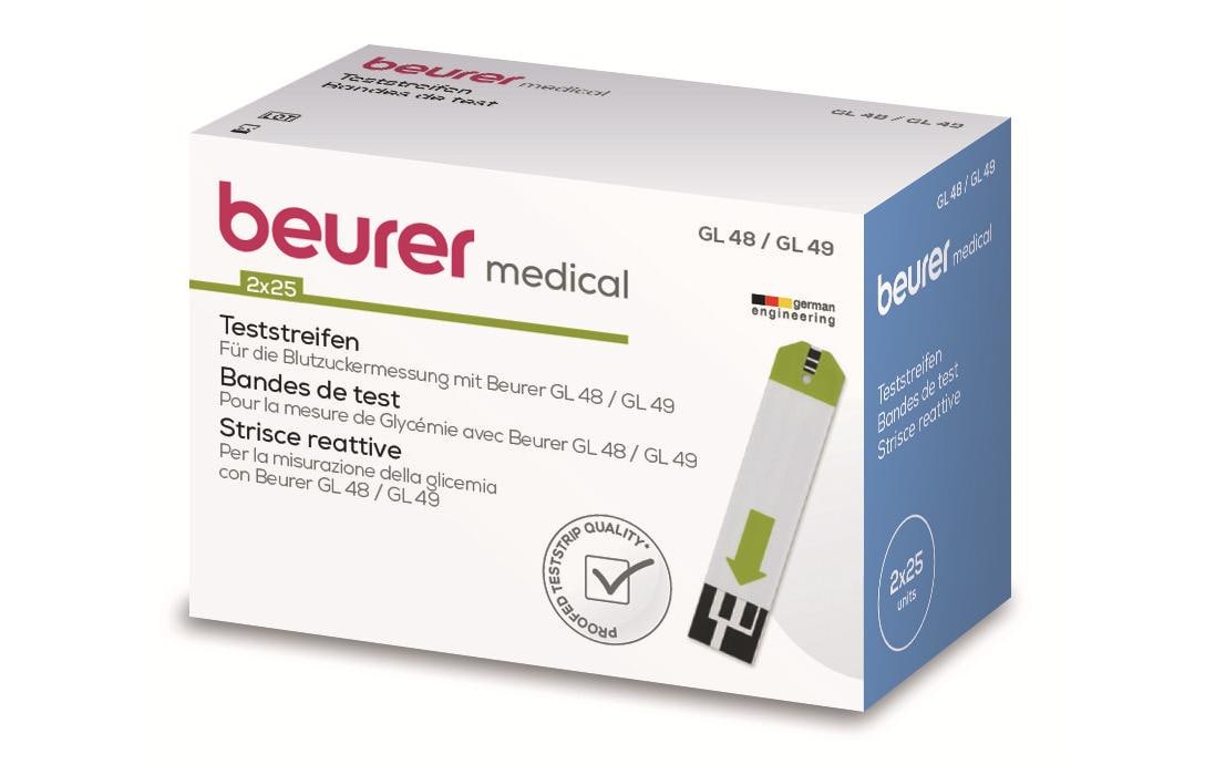 Beurer Teststreifen Teststreifen GL48/49 zu GL 48 / 49