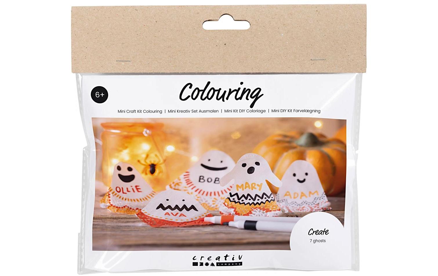 Creativ Company Bastelset Halloween Geister-Tischkarten