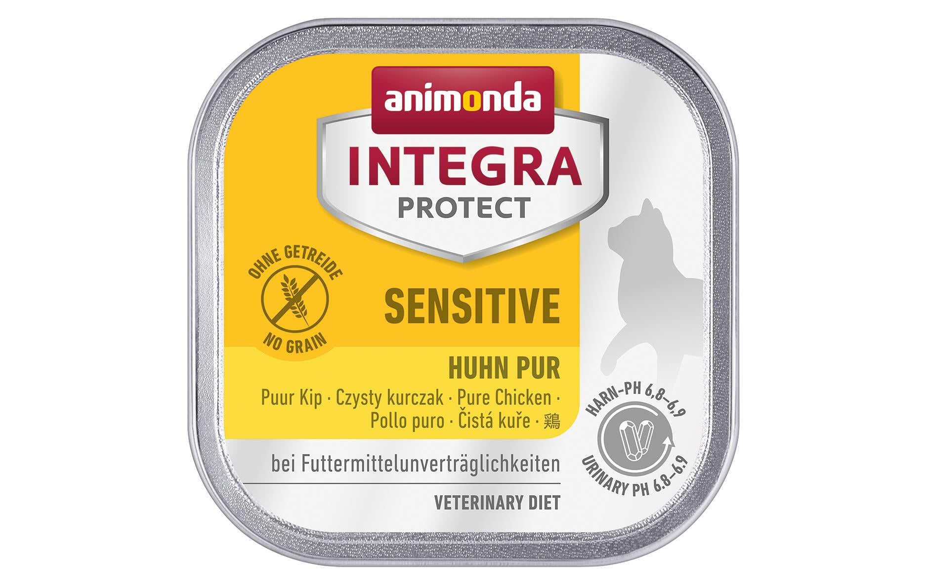 Animonda Integra Protect Nassfutter Sensitive Huhn pur, 100 g