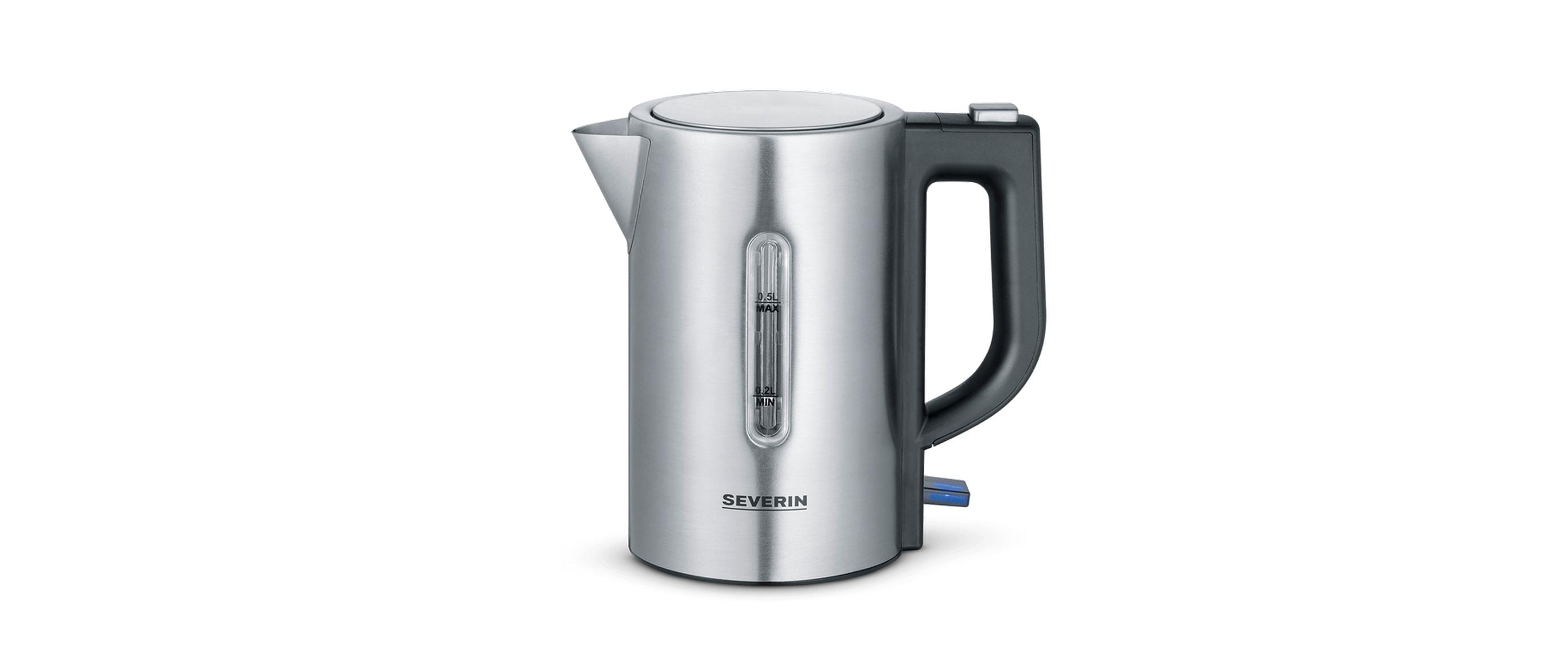 Severin Wasserkocher WK 3647 0.5 l, Silber
