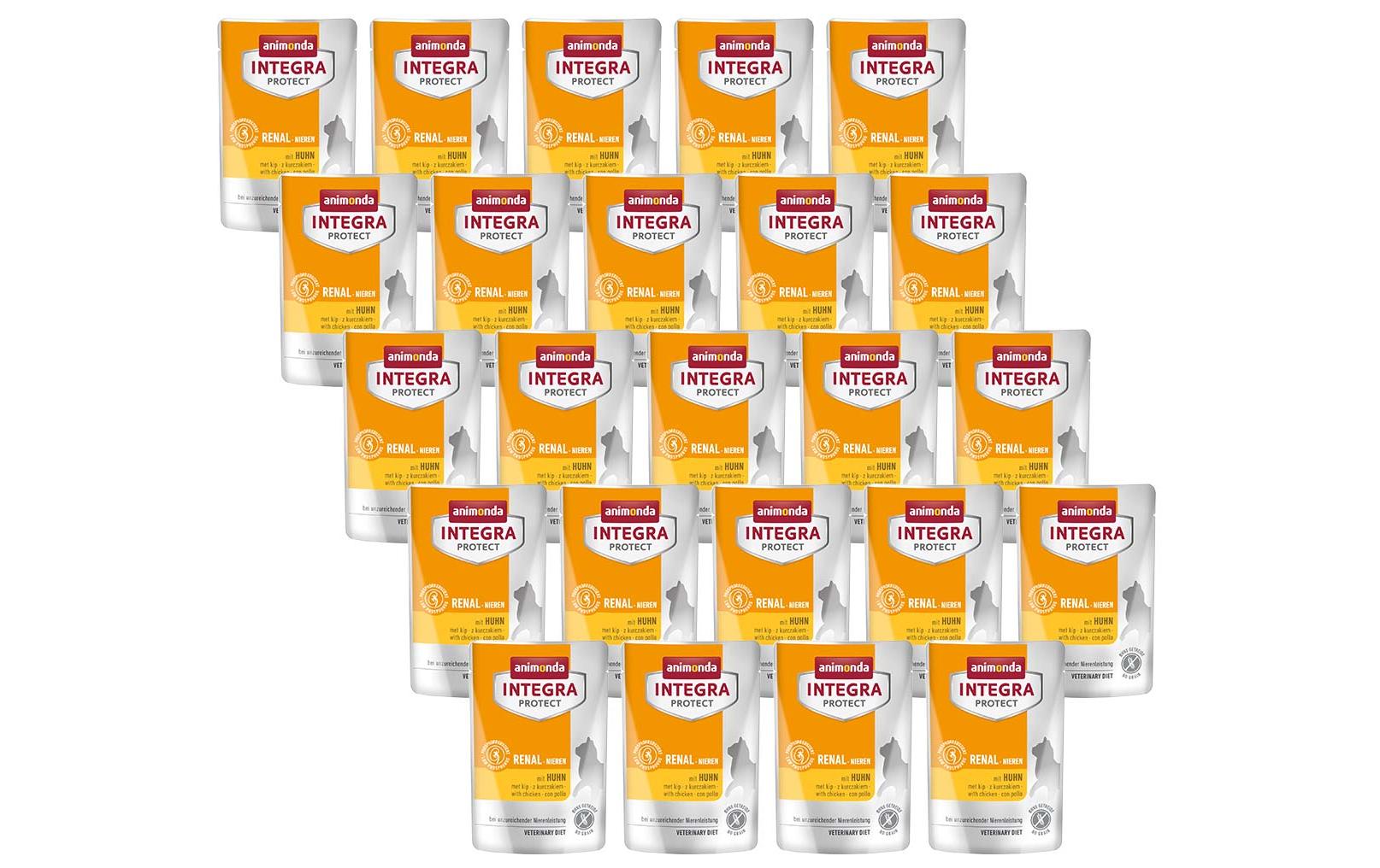 Animonda Integra Protect Nassfutter Renal mit Huhn, 24 x 85g