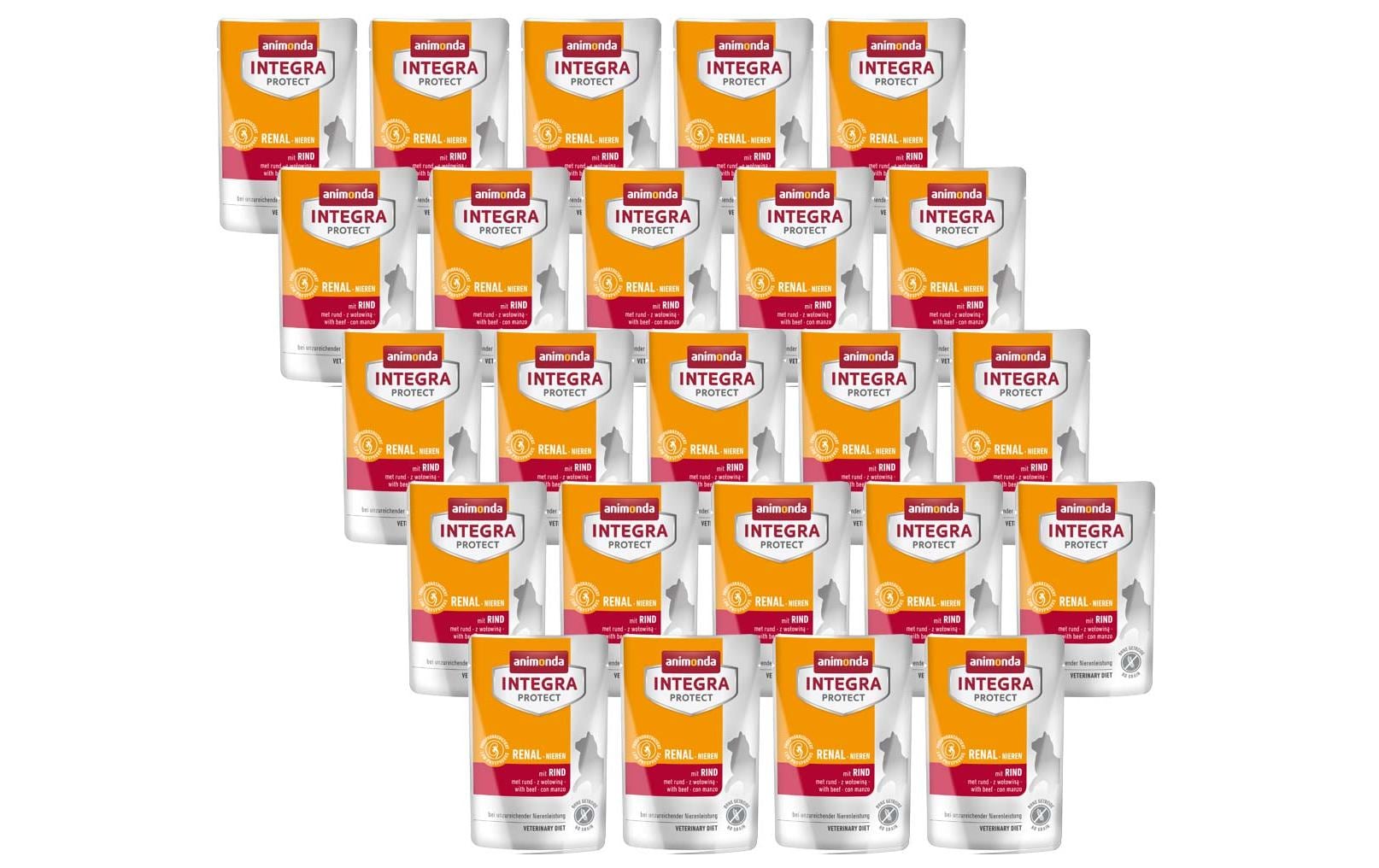 Animonda Integra Protect Nassfutter Renal mit Rind, 24 x 85g