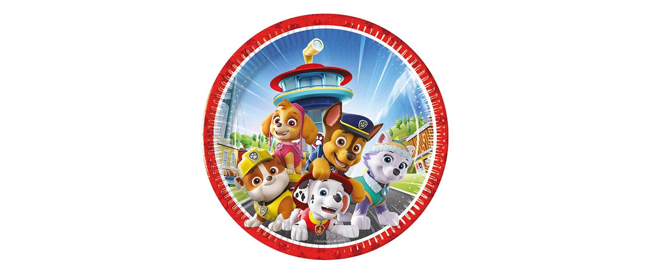 Amscan Einwegteller PawPatrol 8 Stück