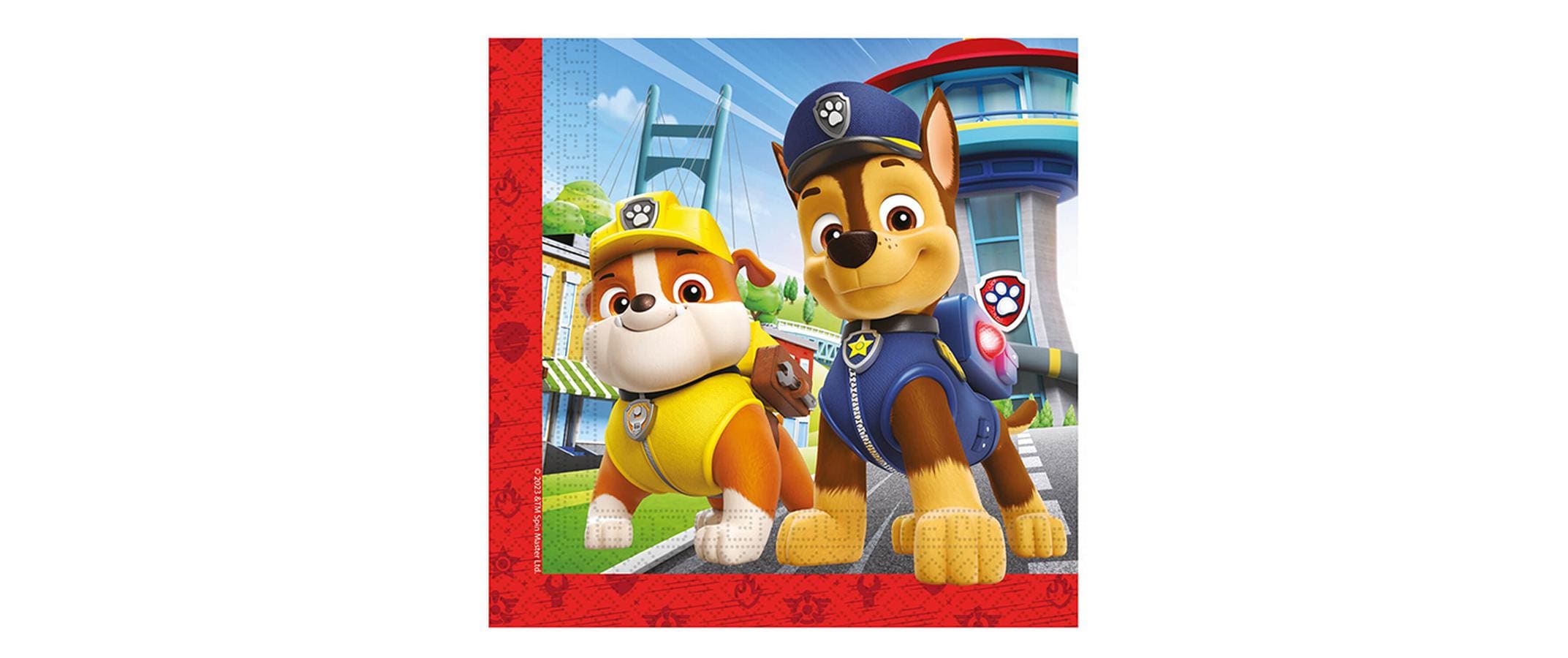 Amscan Papierservietten Paw Patrol 33 cm x 33 cm, 16 Stück