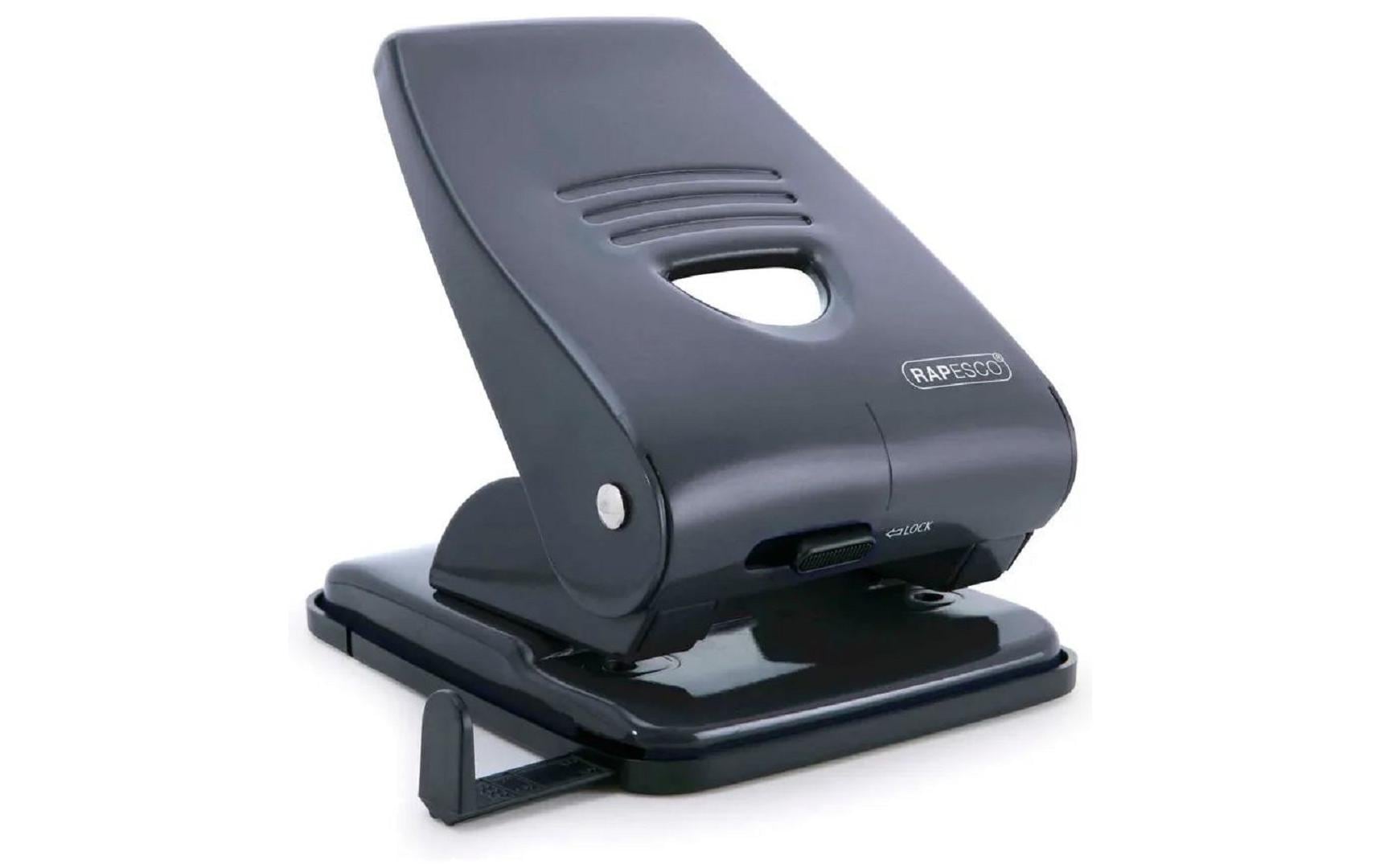 Rapesco Locher 835 40 Seiten, Schwarz