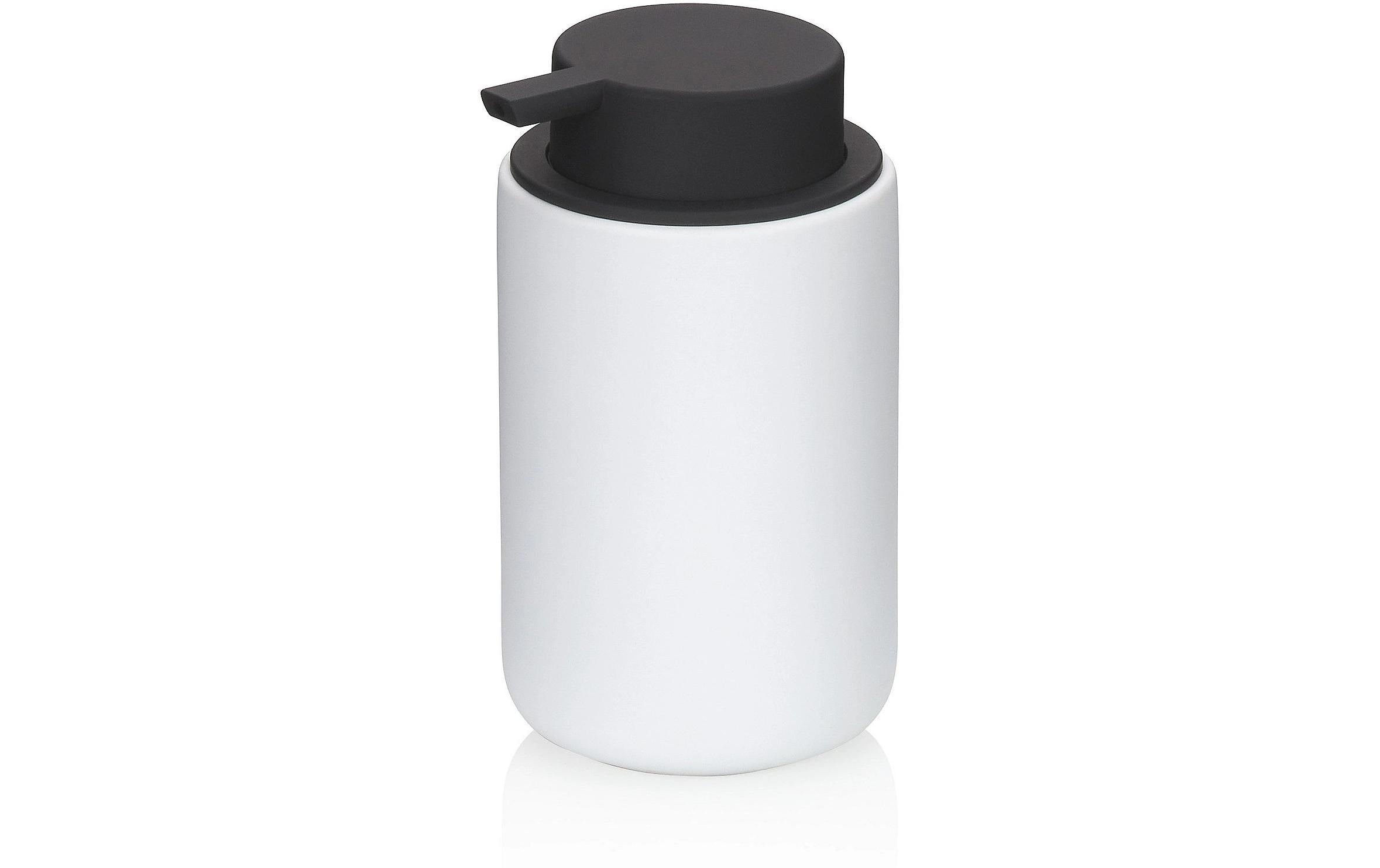 Kela Seifenspender Sana 300 ml, Schwarz/Weiss
