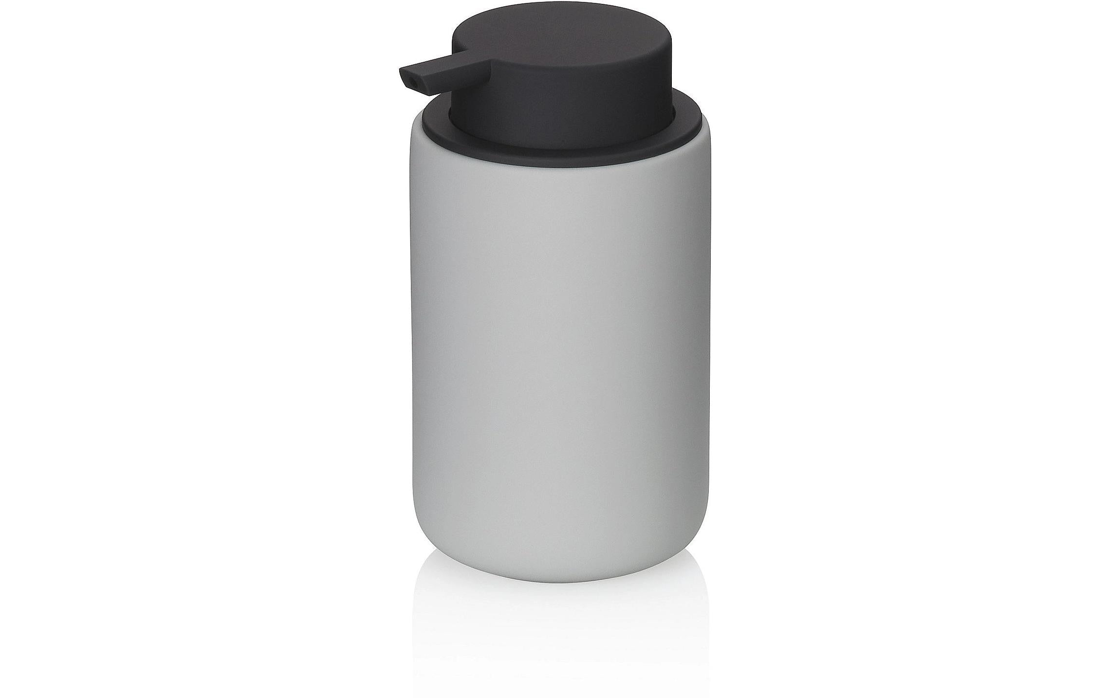 Kela Seifenspender Sana 300 ml, Hellgrau/Schwarz