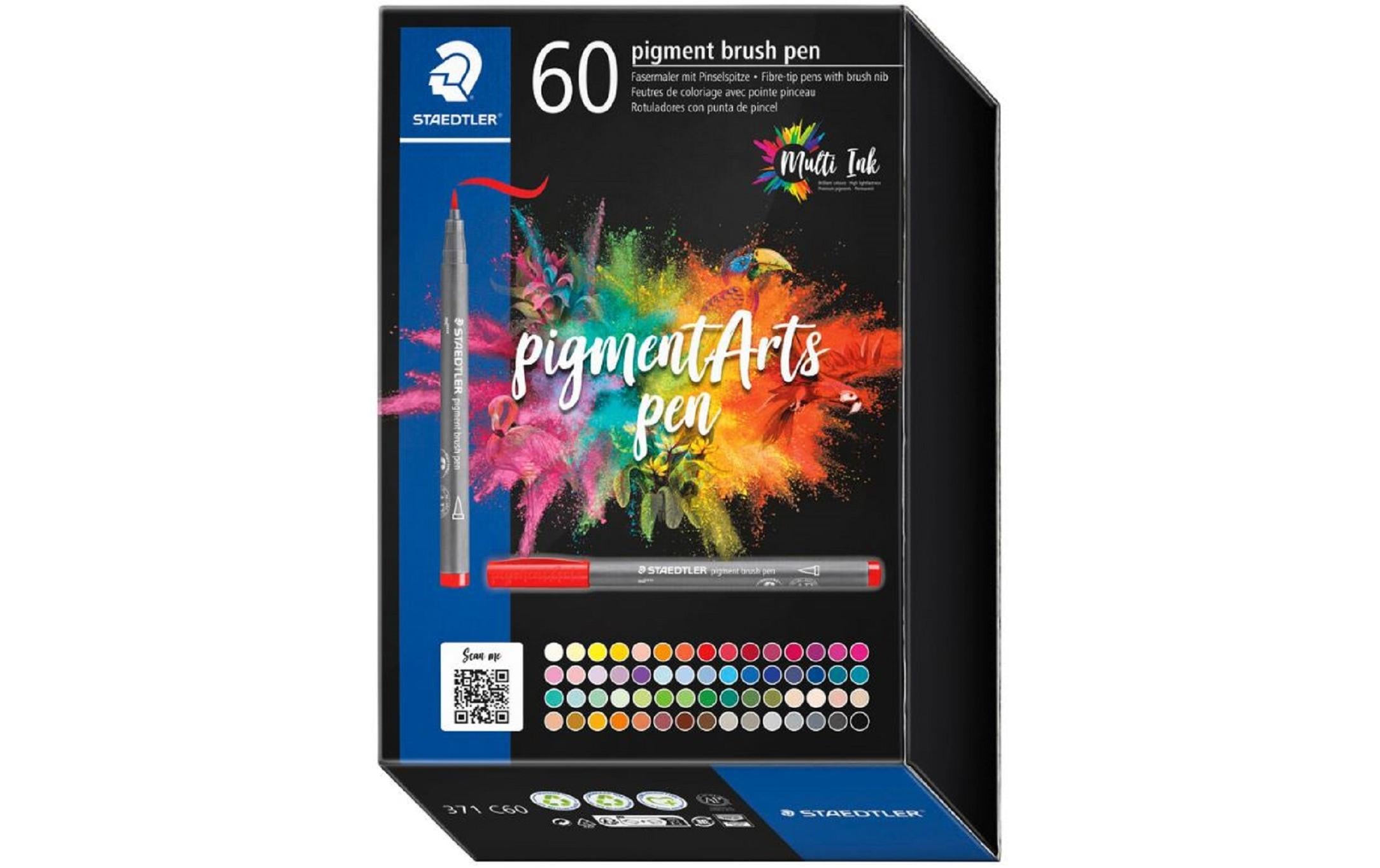 Staedtler Fasermaler Pigment Arts Brush Pen