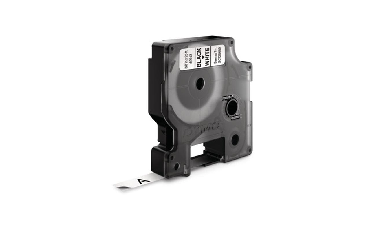 DYMO Beschriftungsband D1 Schwarz auf Weiss