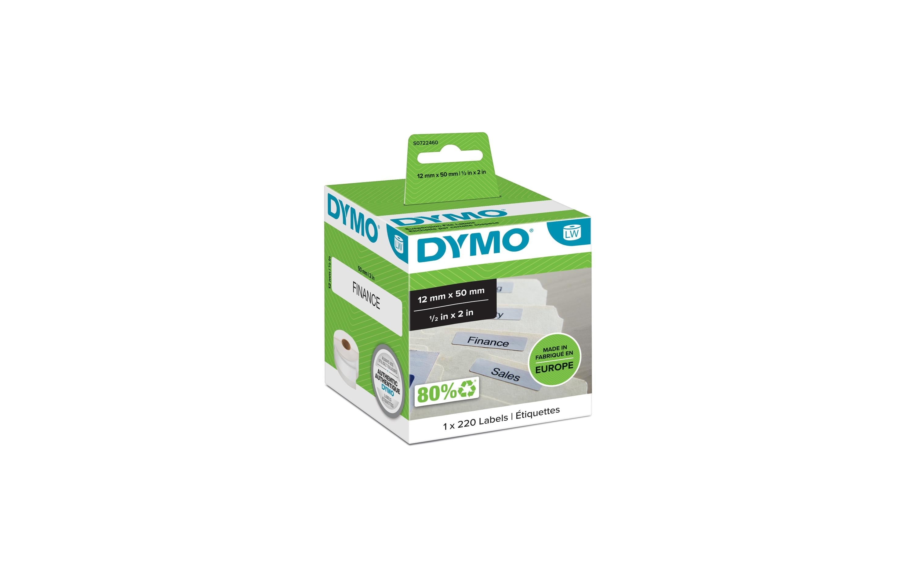 DYMO Etikettenrolle Thermo Direct 12 x 50 mm