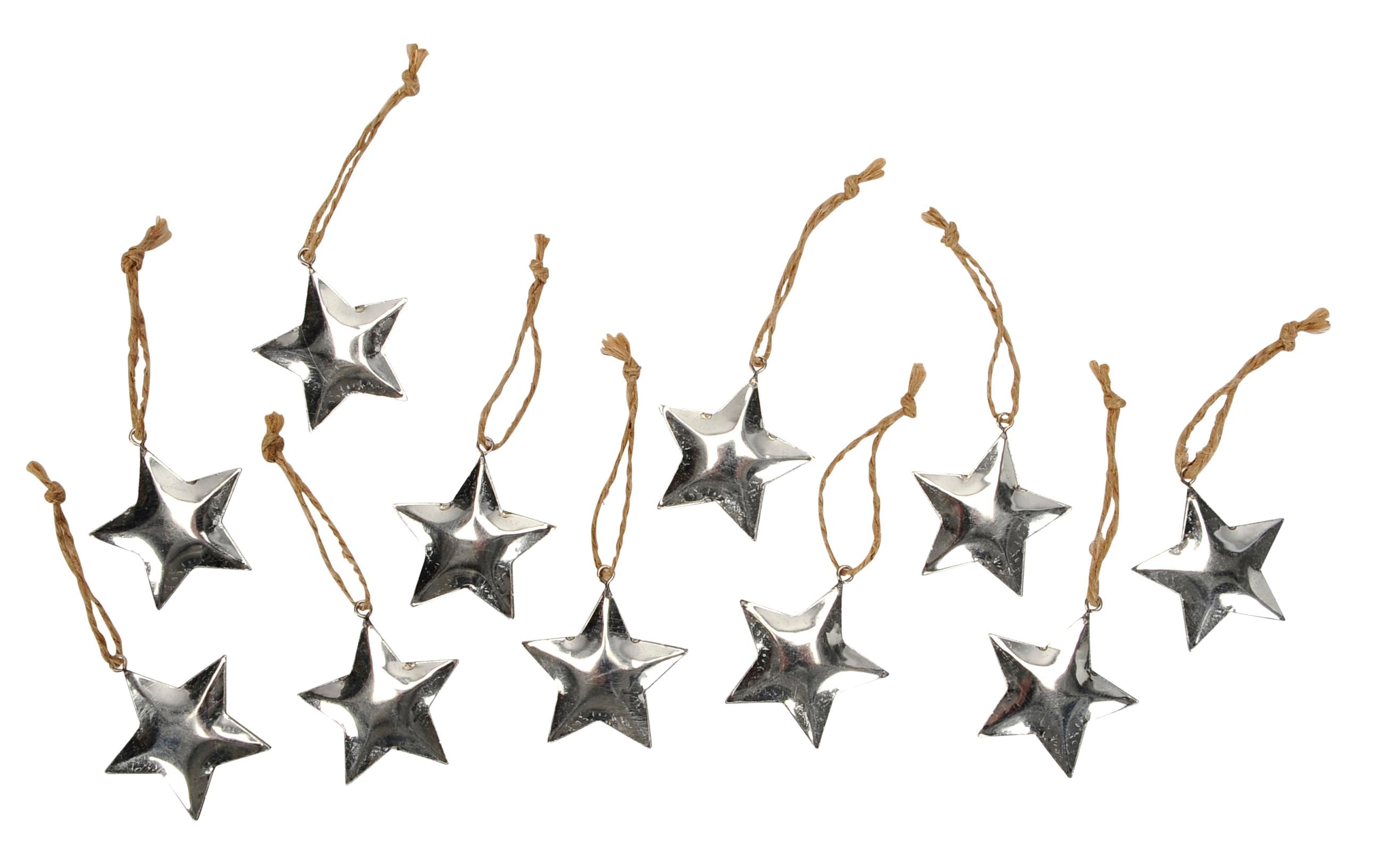 COCON Aufhänger Sterne, 12 Stück