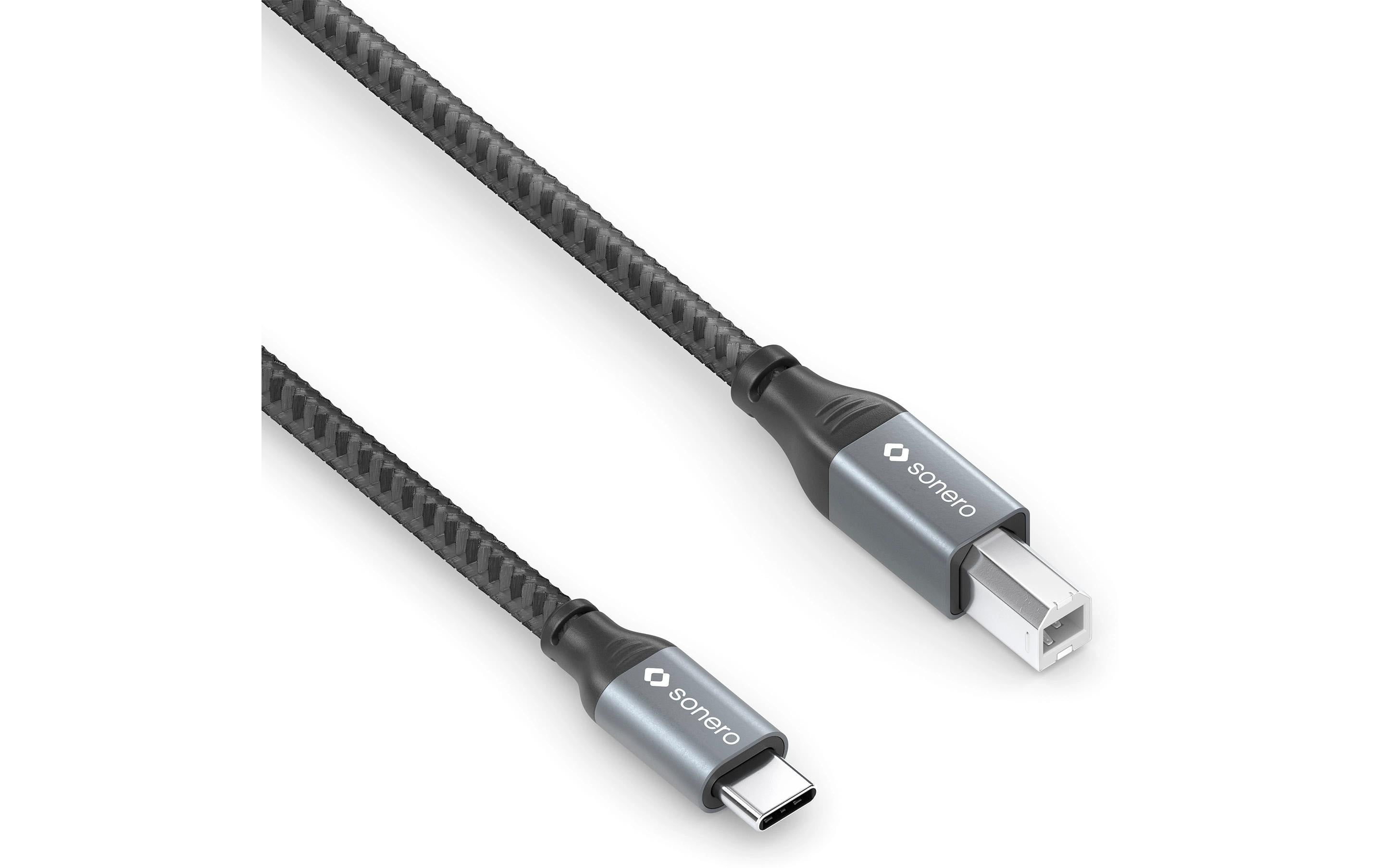 sonero USB 2.0-Kabel USB C - USB B 1.5 m