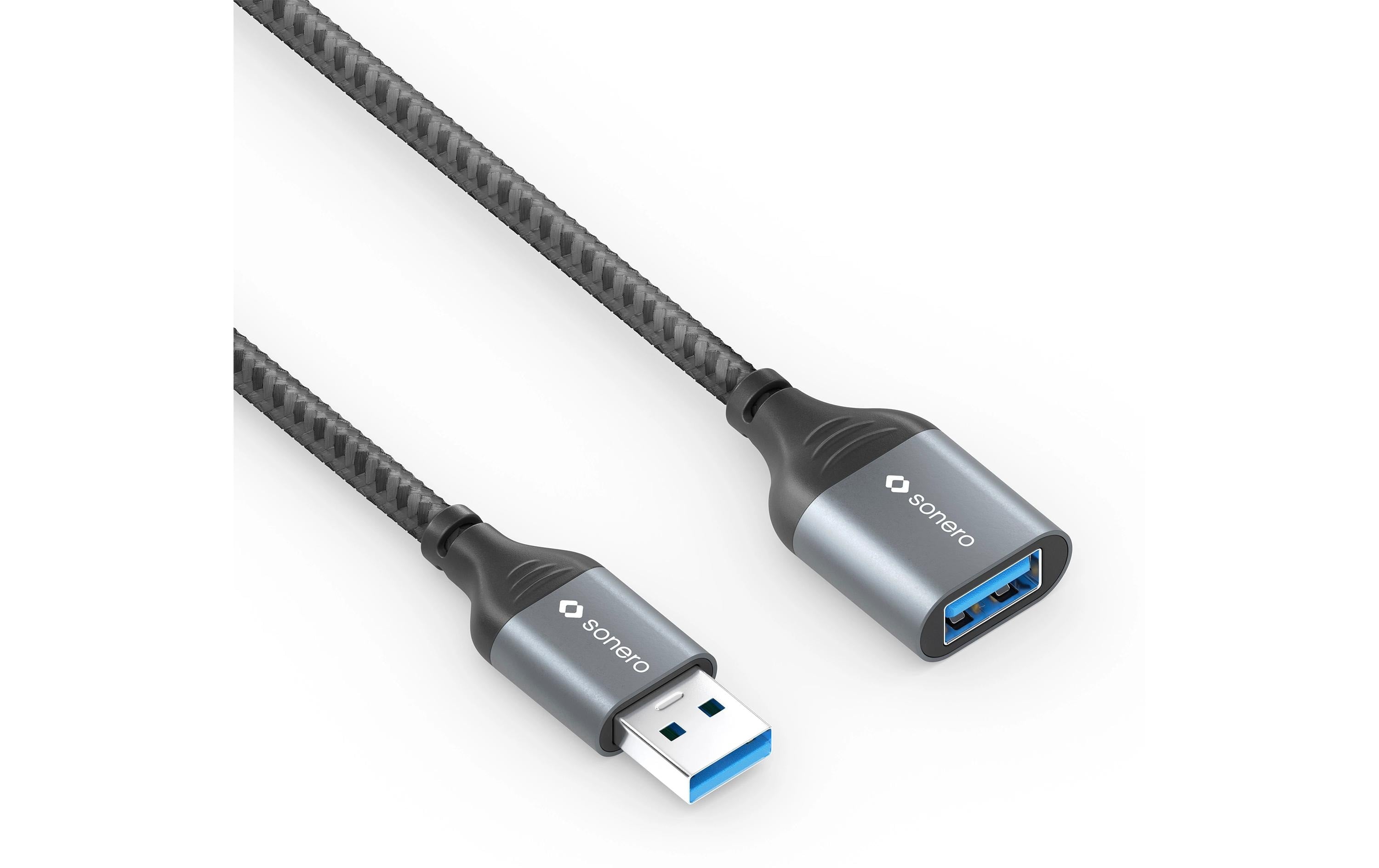 sonero USB 3.0-Verlängerungskabel USB A - USB A 2 m