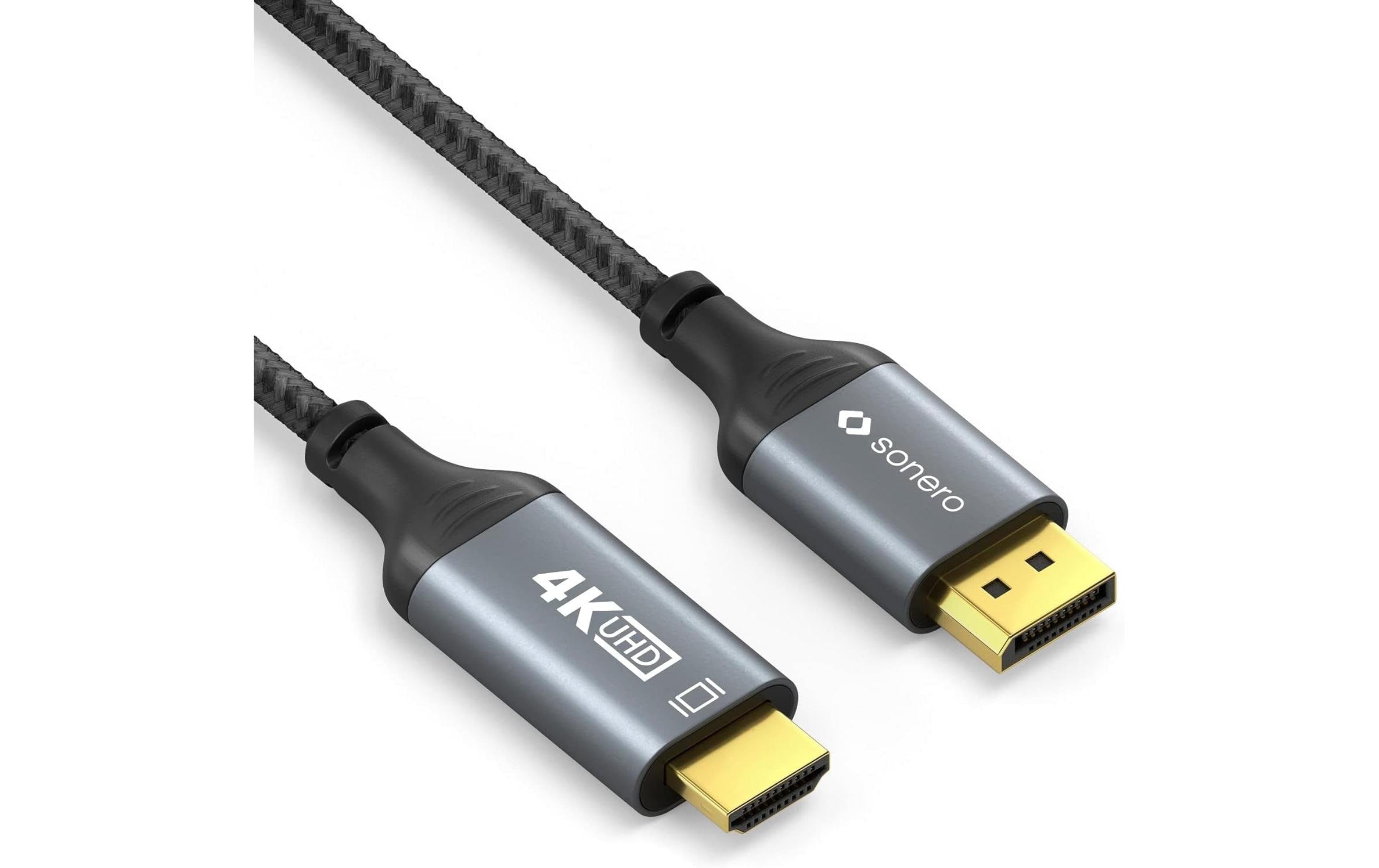 sonero Kabel DisplayPort - HDMI, 2 m