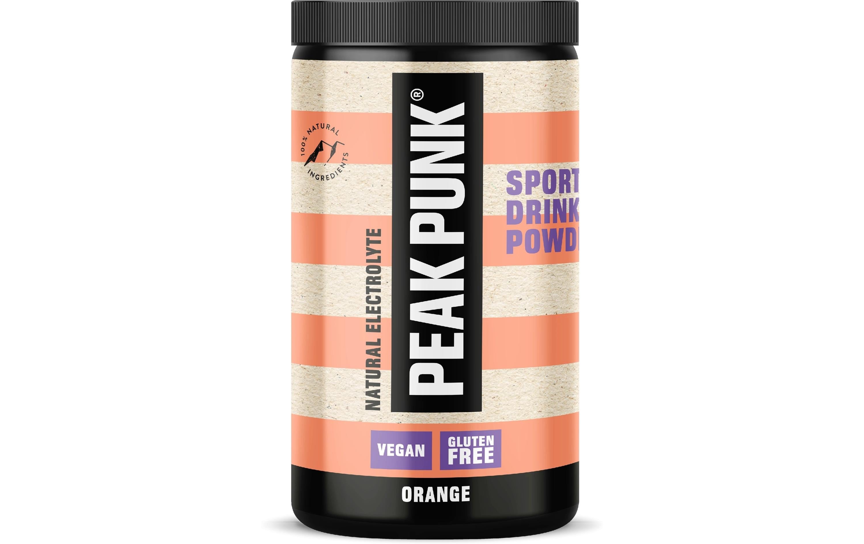 PEAK PUNK Natural Electrolyte Sport Drink Orange 600 g