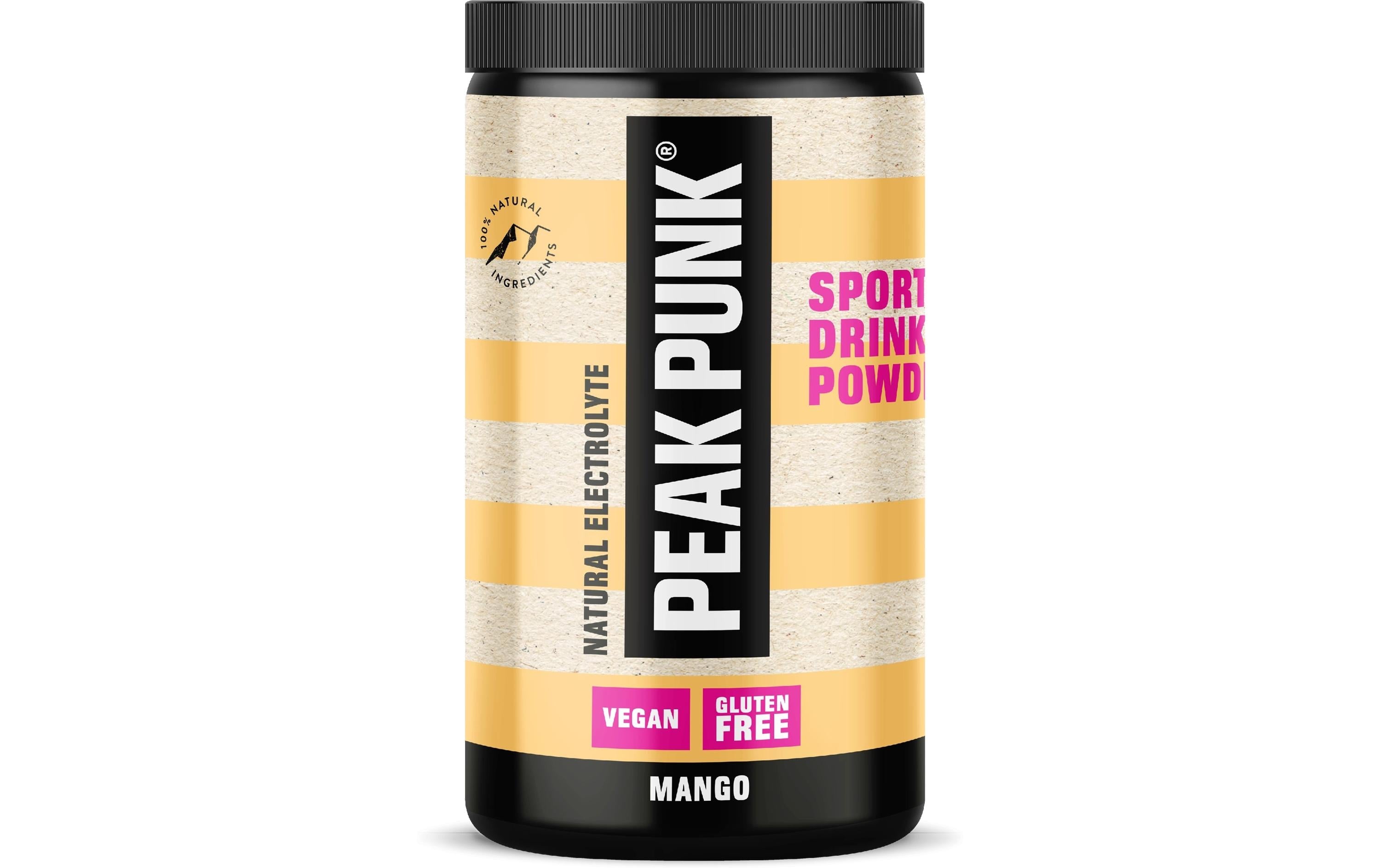 PEAK PUNK Natural Electrolyte Sport Drink Mango 600 g