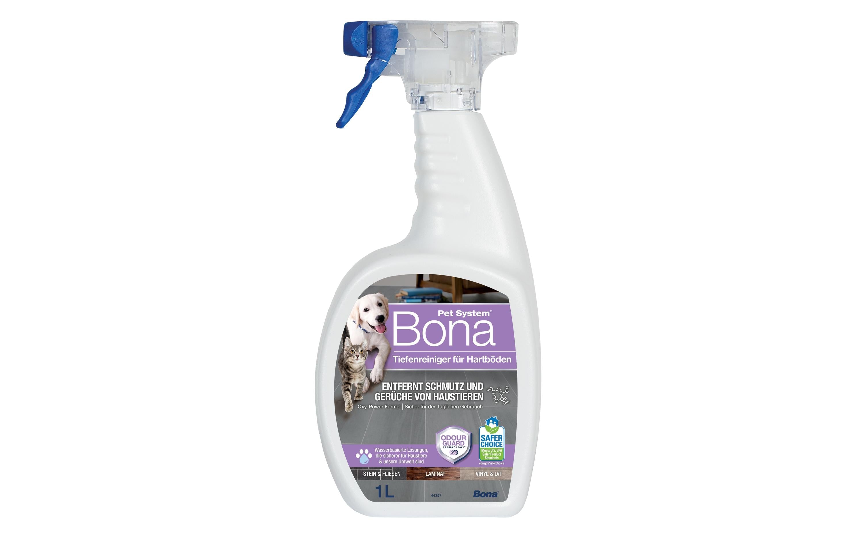 Bona Bodenreiniger Pet System für Hartböden, 1 l