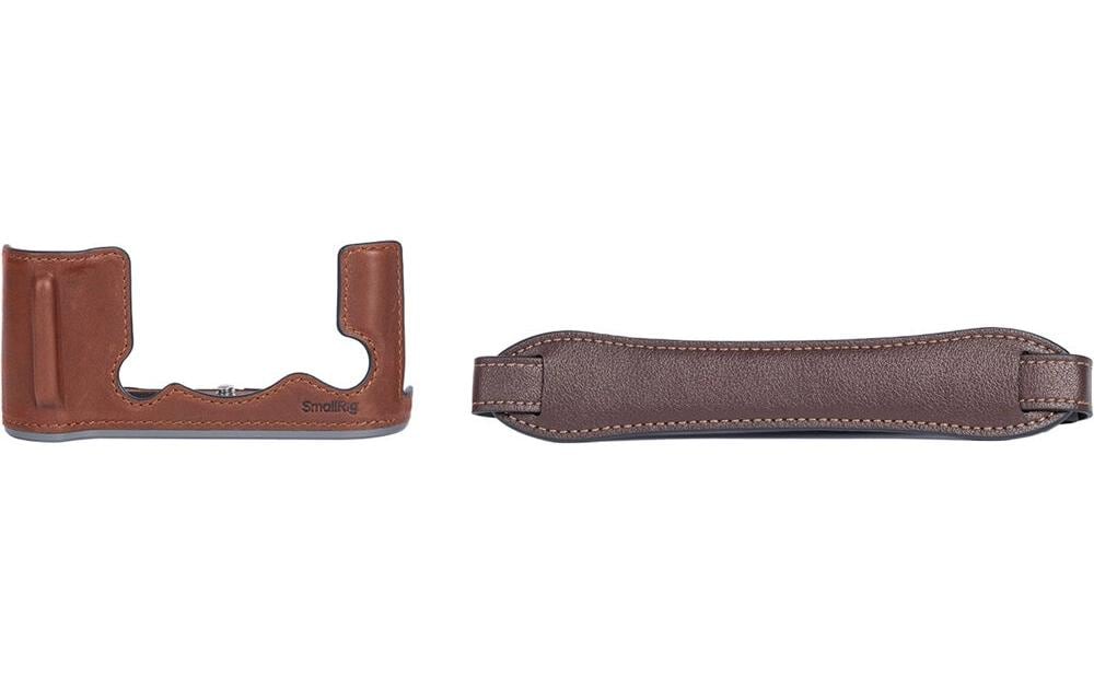 Smallrig Leder-Halbtaschen-Kit für FUJIFILM X-T50 Braun