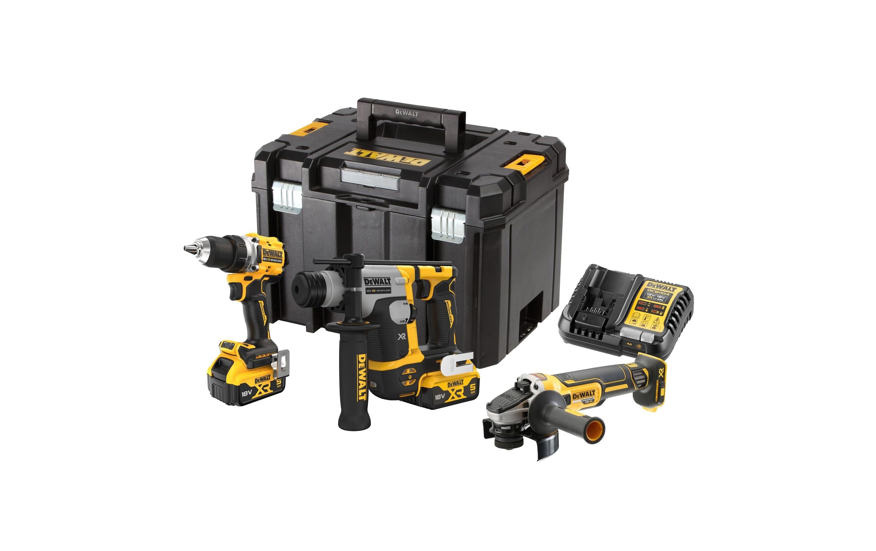 DEWALT Akku-Bohrschrauber DCK355P2T-QW 18 V Kit