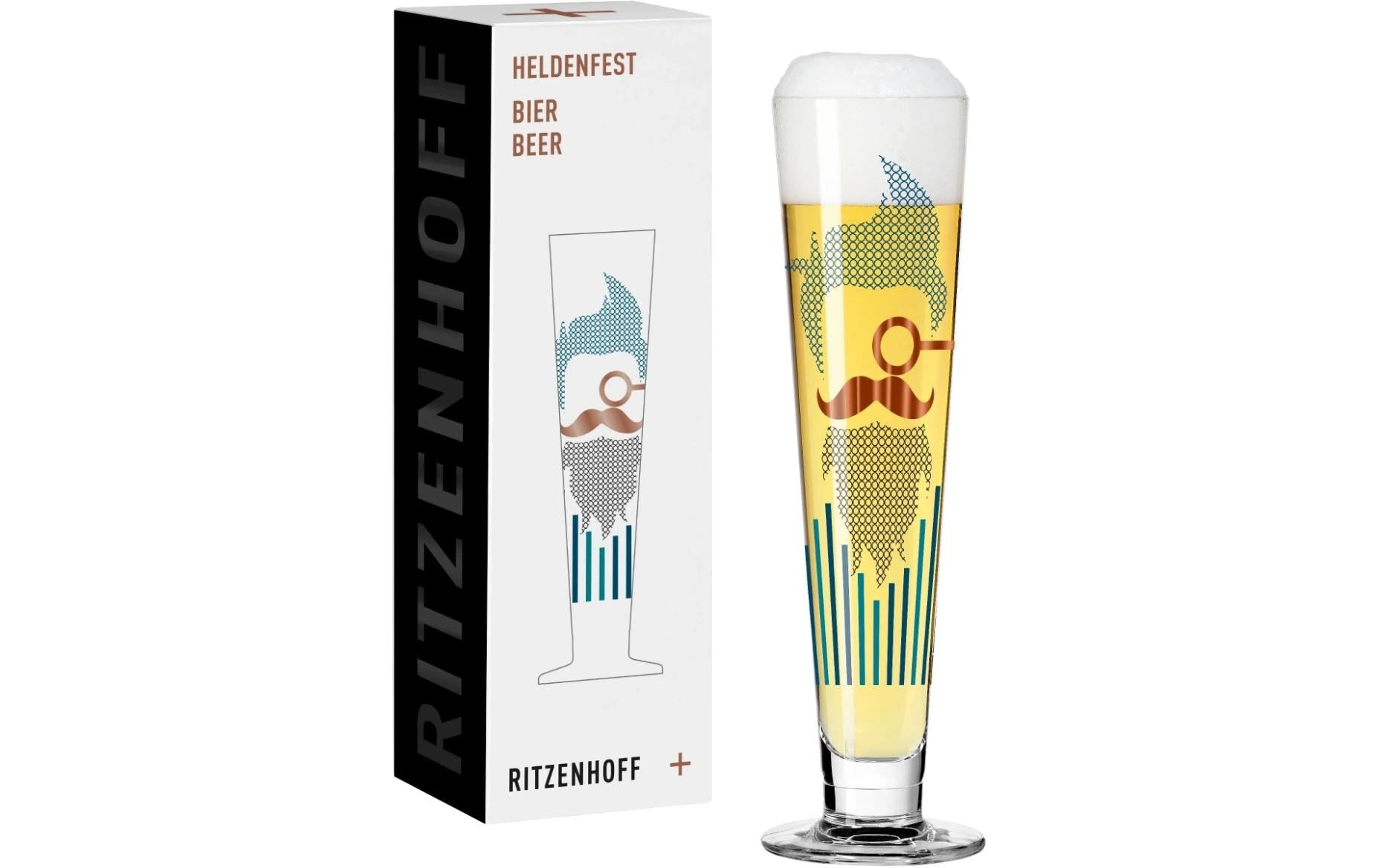 Ritzenhoff Bierglas Heldenfest No 10. 385 ml, 1 Stück