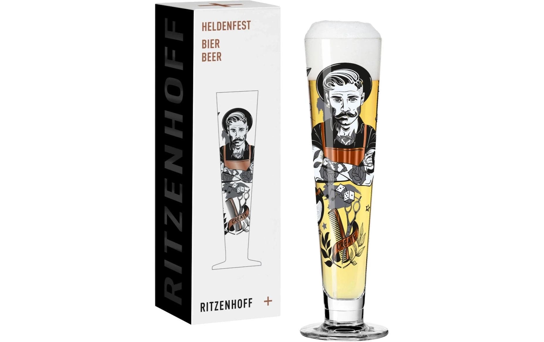 Ritzenhoff Bierglas Heldenfest No 9. 385 ml, 1 Stück