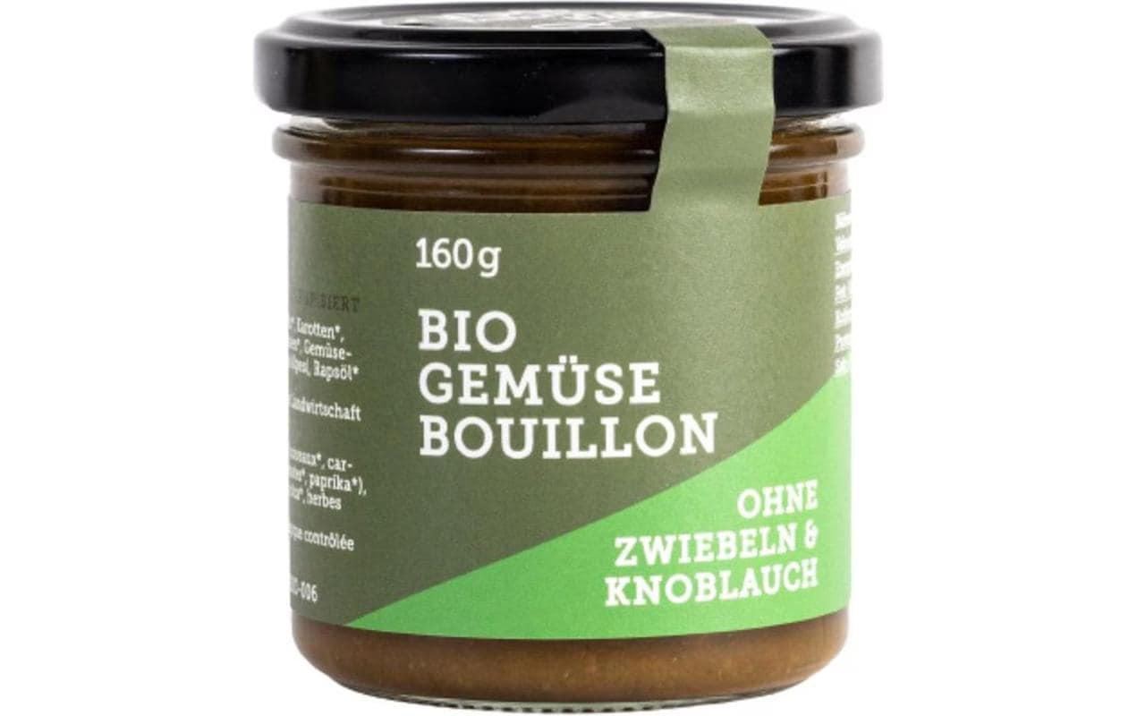 Nullkommanull Gemüse-Bouillon Bio, ohne Zwiebel und Knoblauch 160 g
