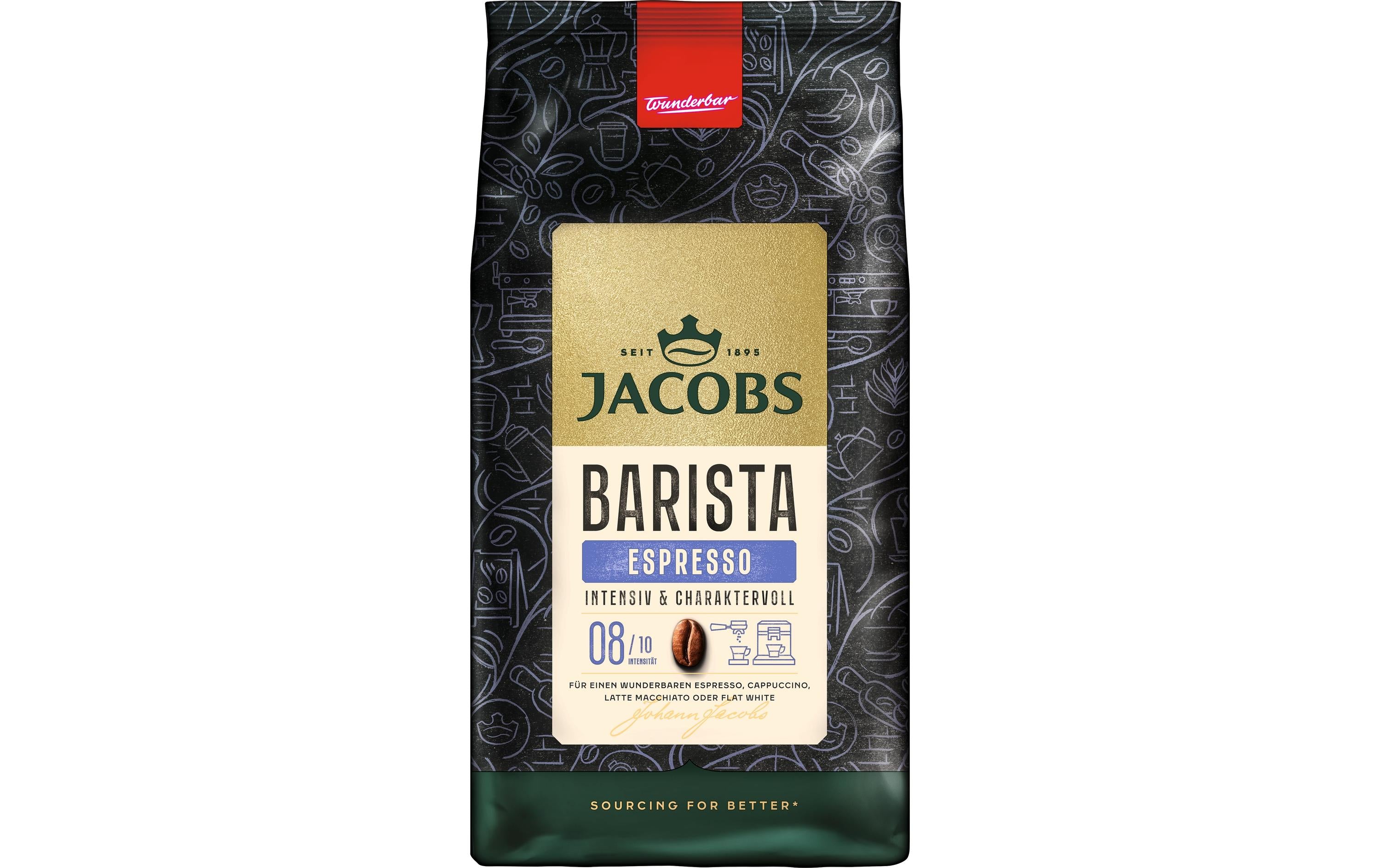 Jacobs Kaffeebohnen Barista Espresso  1 kg