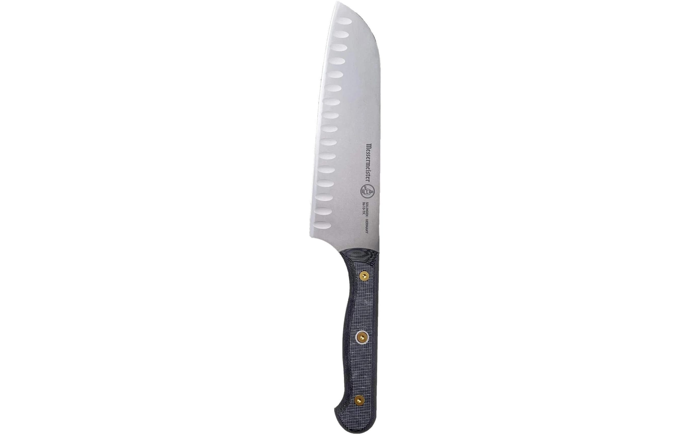 Messermeister Kochmesser Custom 18 cm, Blau/Silber