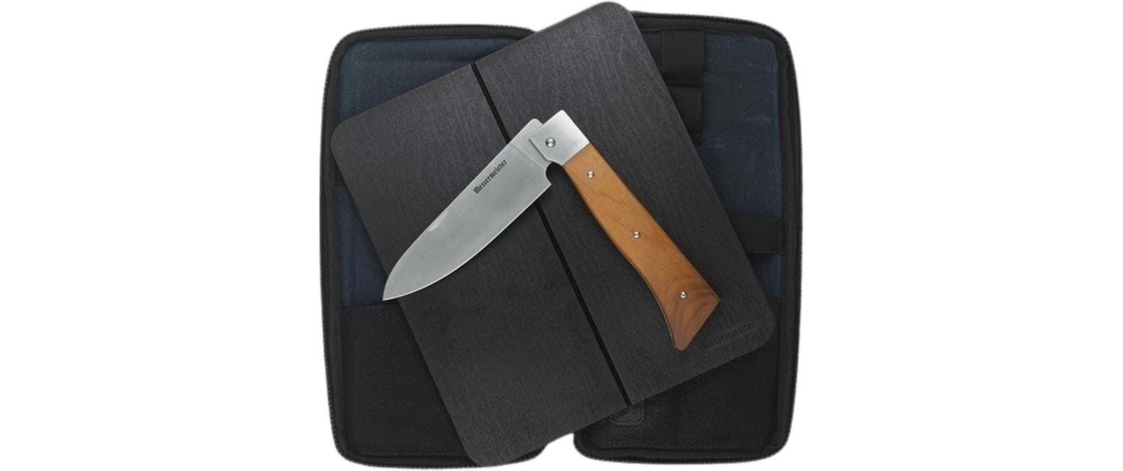 Messermeister Kochmesser Adventure Chef 3-teilig, Braun/Silber