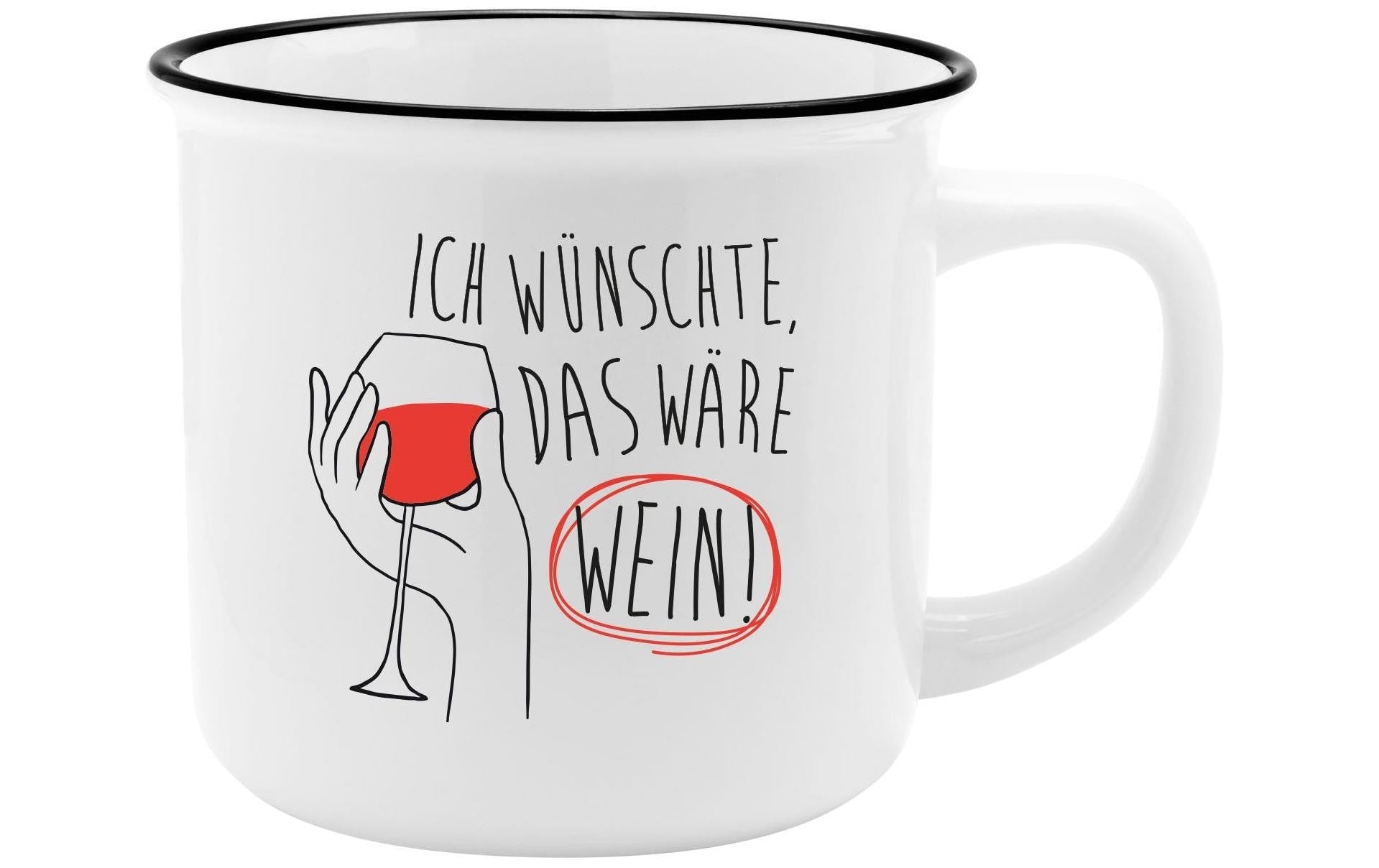 Sheepworld Universaltasse Lieblingsbecher Wein 350 ml, 1 Stück